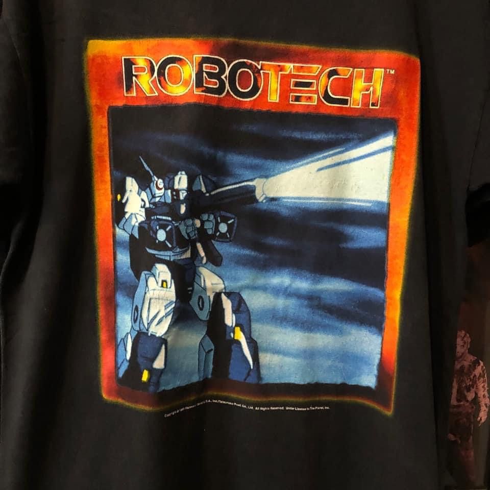 Vintage Vintage robotech anime 90s t shirt Size US L / EU 52-54 / 3 - 2 Thumbnail