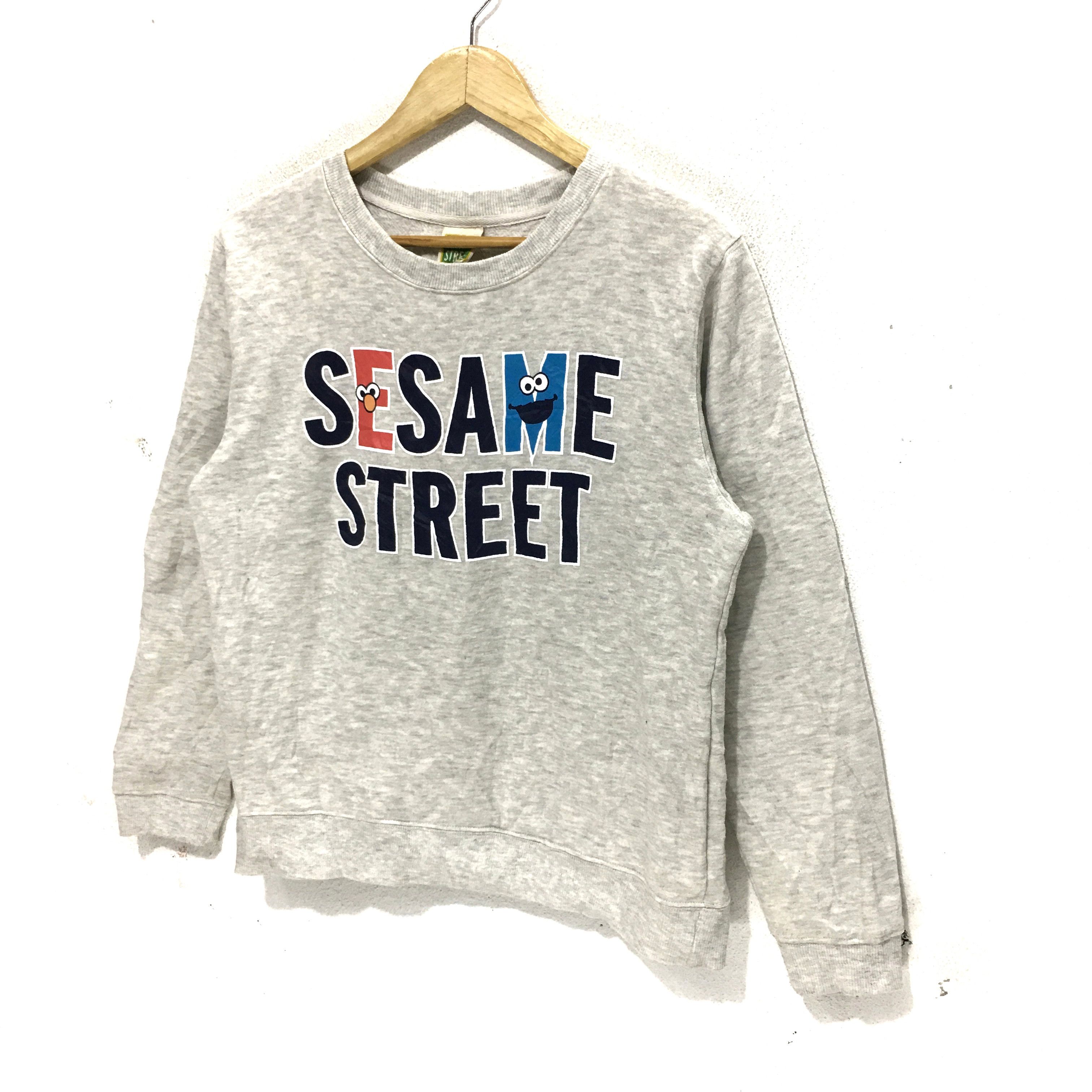Vintage Vintage SESAME STREET Sweatshirt Cartoon Television Sweater Size L / US 10 / IT 46 - 4 Thumbnail