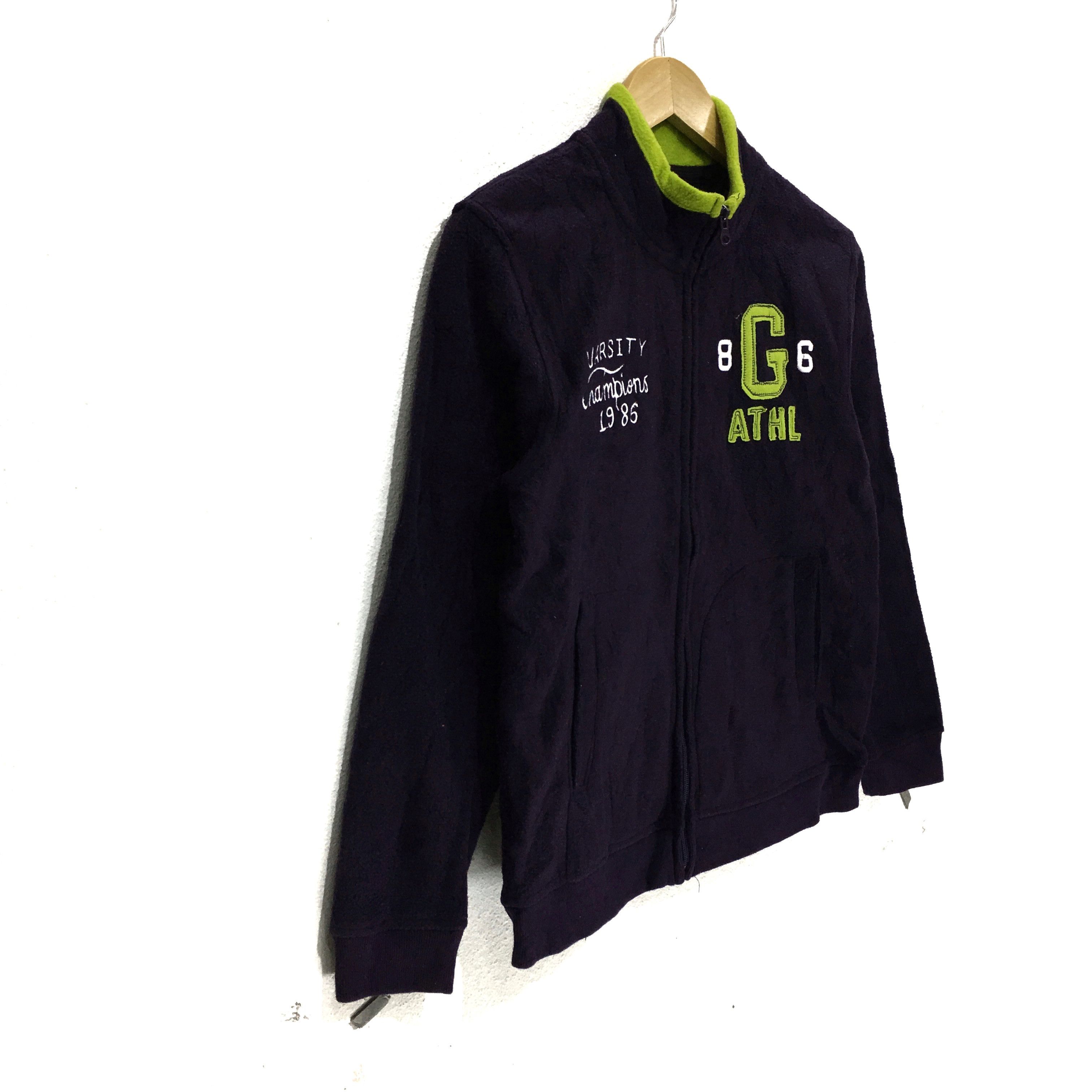 Gap GAP Big Logo Varsity Jacket Sweatshirt Jumper Zip Sweater Size S / US 4 / IT 40 - 3 Thumbnail