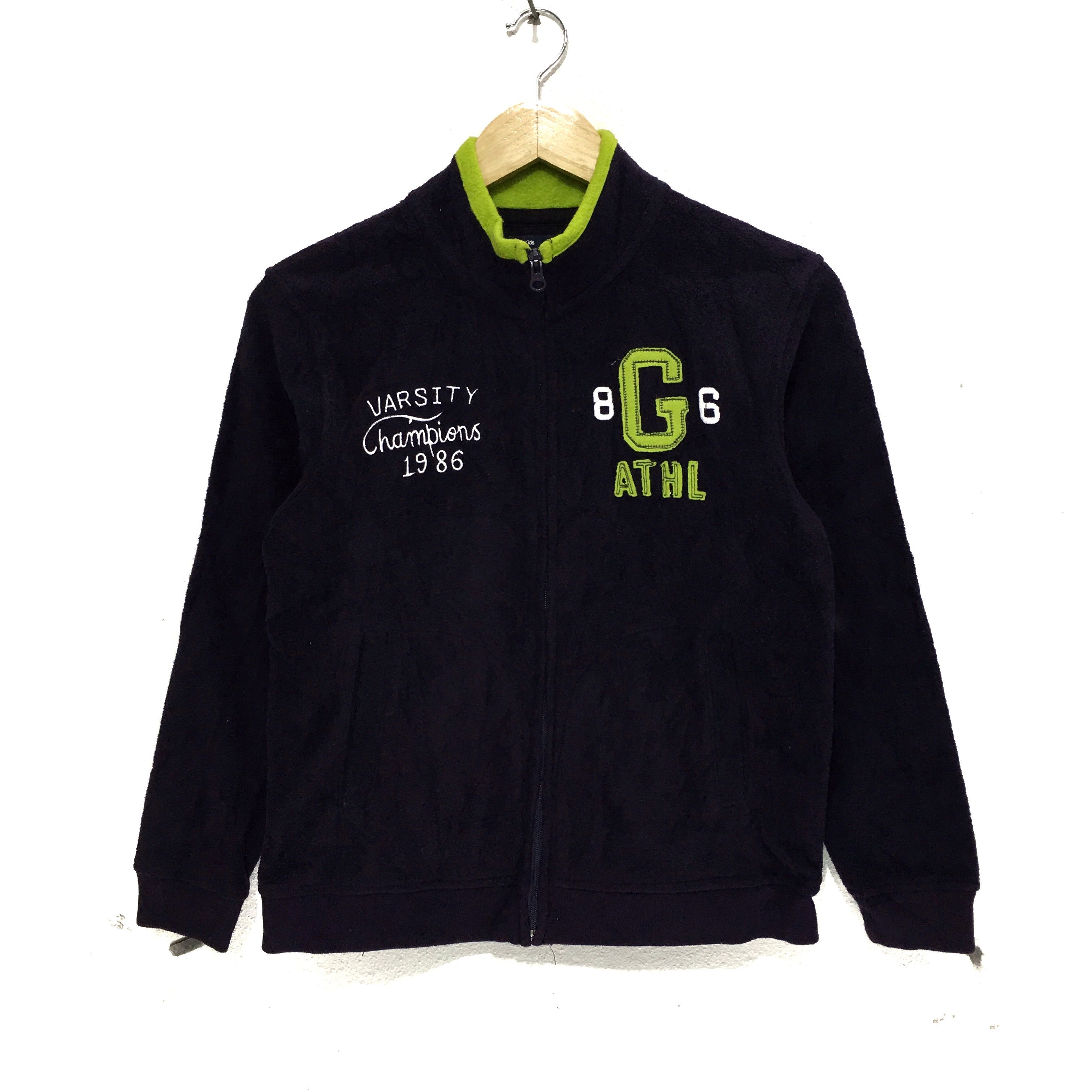 Gap GAP Big Logo Varsity Jacket Sweatshirt Jumper Zip Sweater Size S / US 4 / IT 40 - 1 Thumbnail