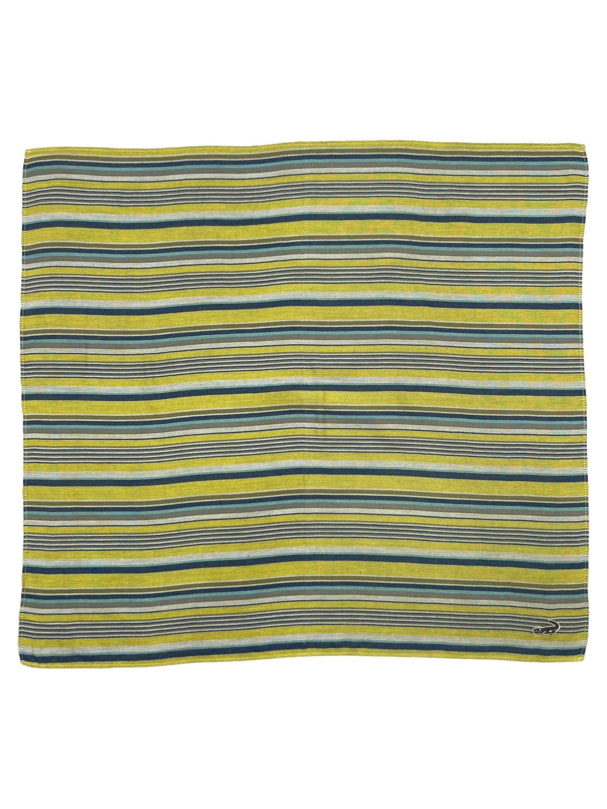 Japanese Brand Crocodile Handkerchief Neckerchief Bandana Pocketsquare Size ONE SIZE - 2 Thumbnail