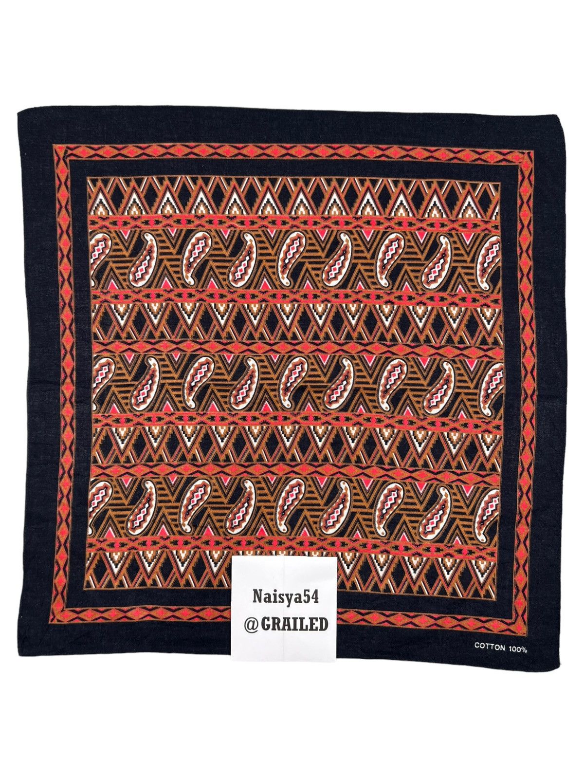 Other Paislee Handkerchief Neckerchief Bandana Pocketsquare Size ONE SIZE - 6 Thumbnail