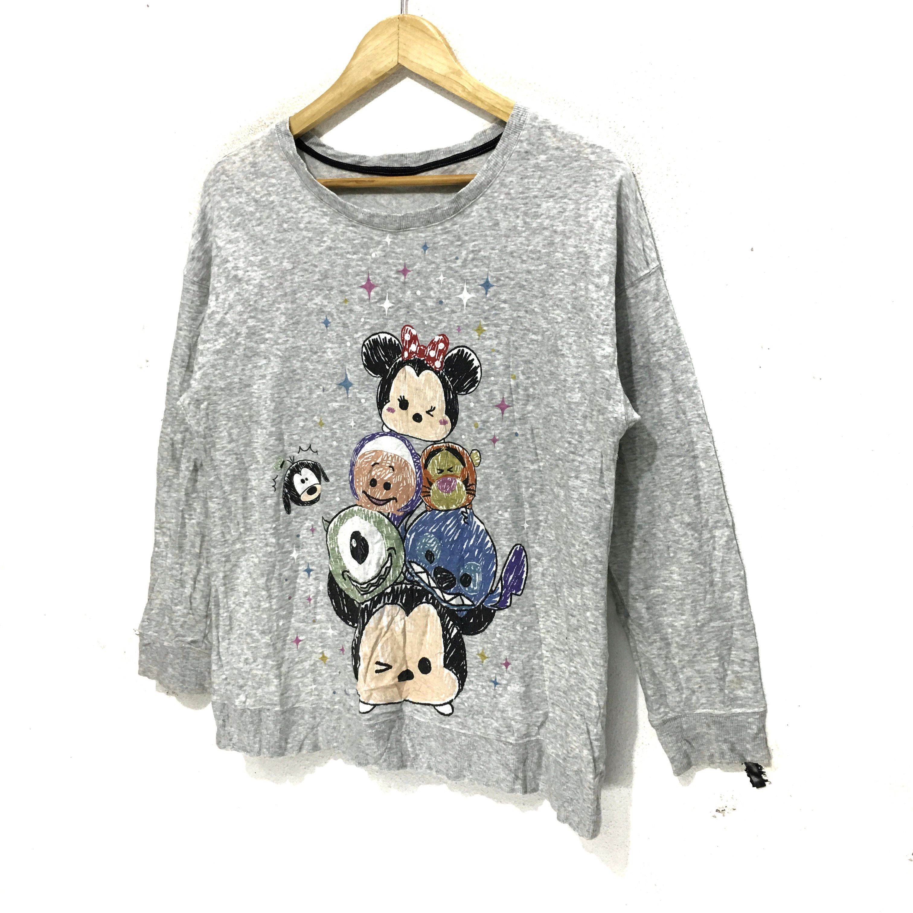 Disney × Mickey Mouse MICKEY MOUSE Lilo Winnie Sweatshirt Disney Cartoon Sweater Size M / US 6-8 / IT 42-44 - 5 Thumbnail