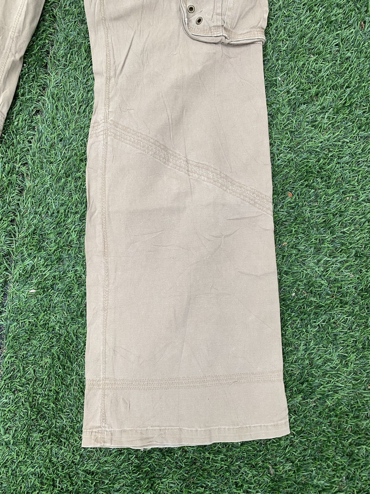 Vintage Vintage Freedom Flared Cargo Pant Size 30" / US 8 / IT 44 - 9 Thumbnail