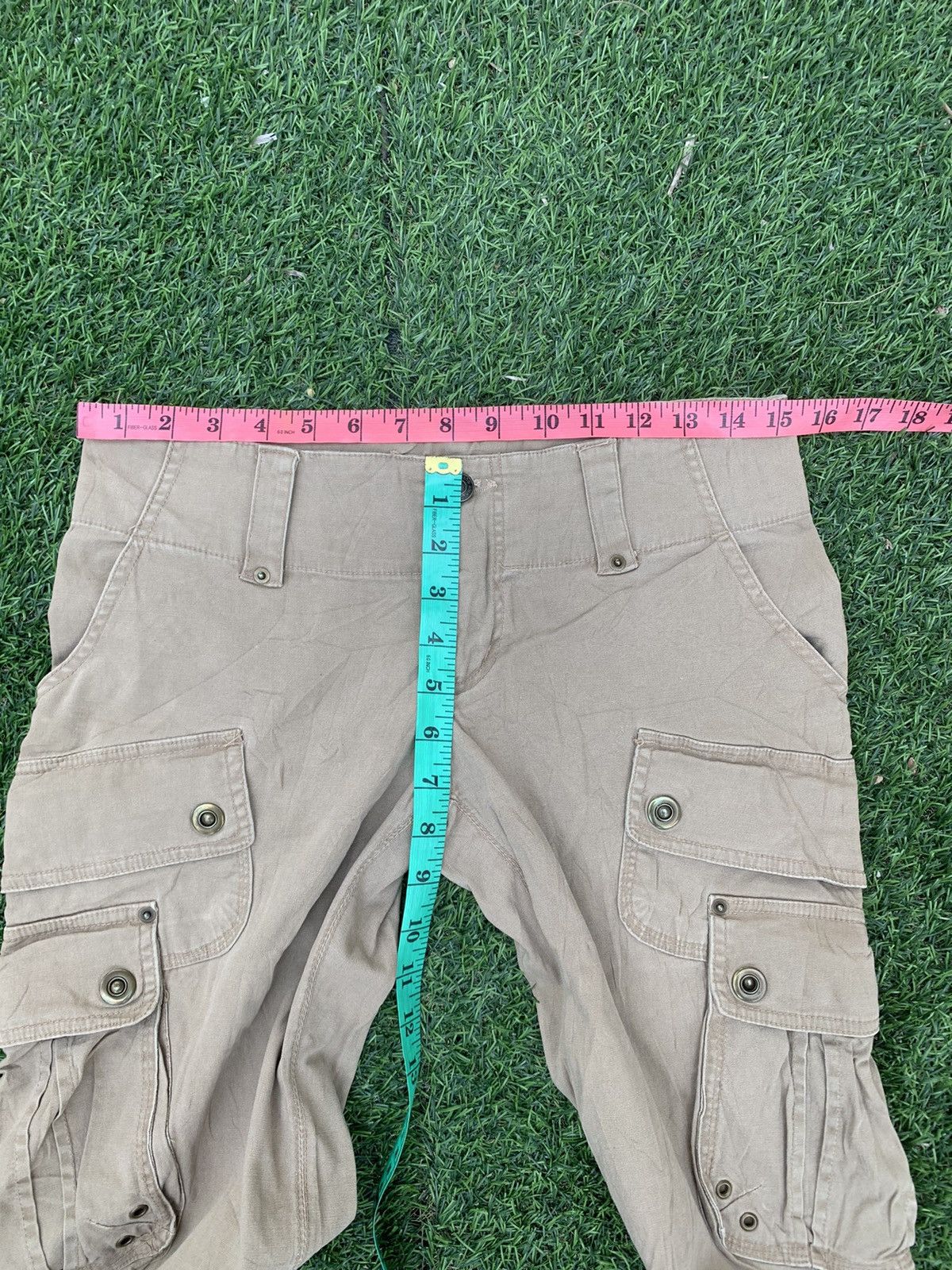 Vintage Vintage Freedom Flared Cargo Pant Size 30" / US 8 / IT 44 - 11 Thumbnail