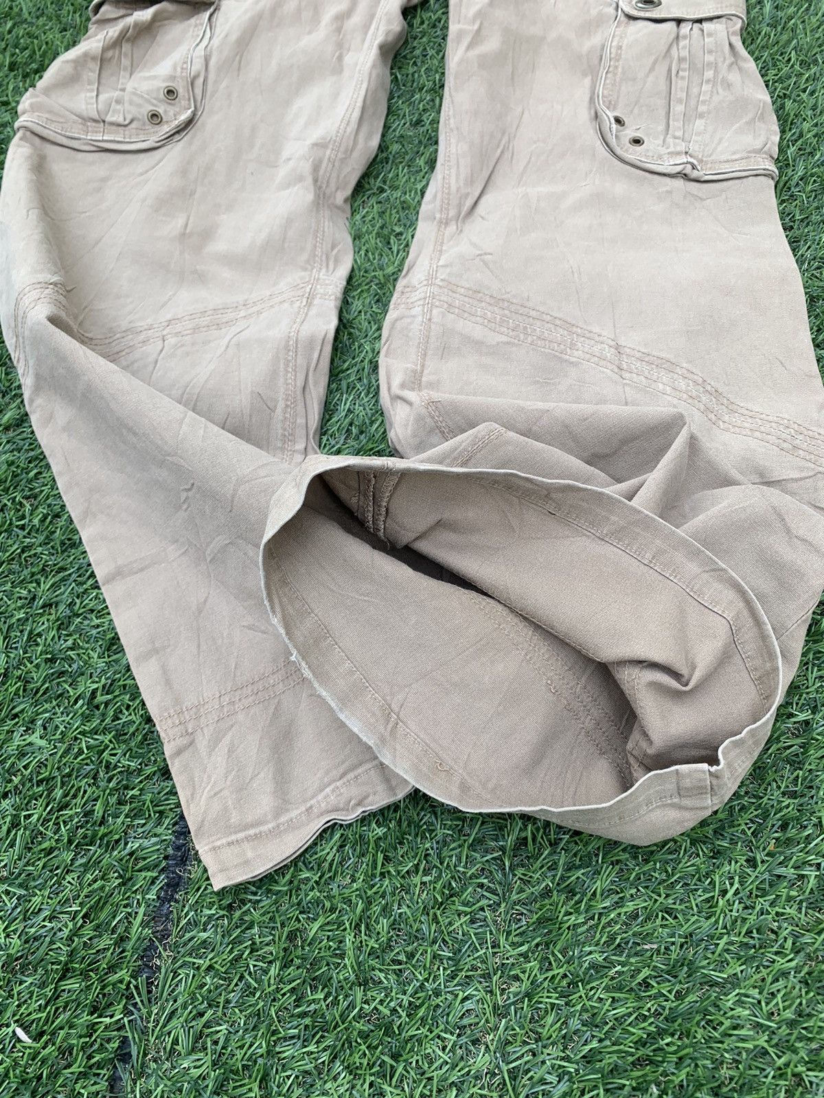 Vintage Vintage Freedom Flared Cargo Pant Size 30" / US 8 / IT 44 - 16 Thumbnail