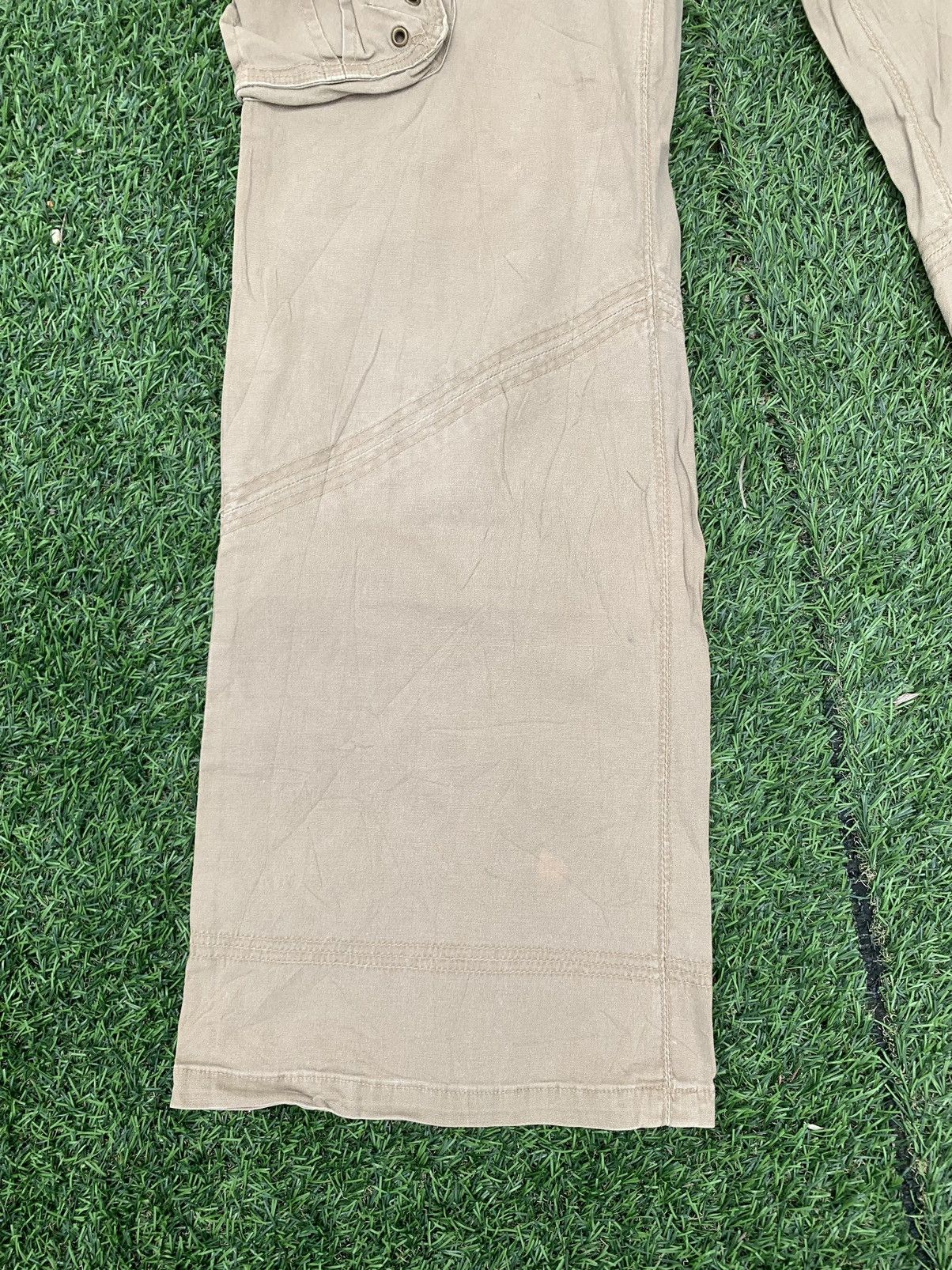 Vintage Vintage Freedom Flared Cargo Pant Size 30" / US 8 / IT 44 - 10 Thumbnail