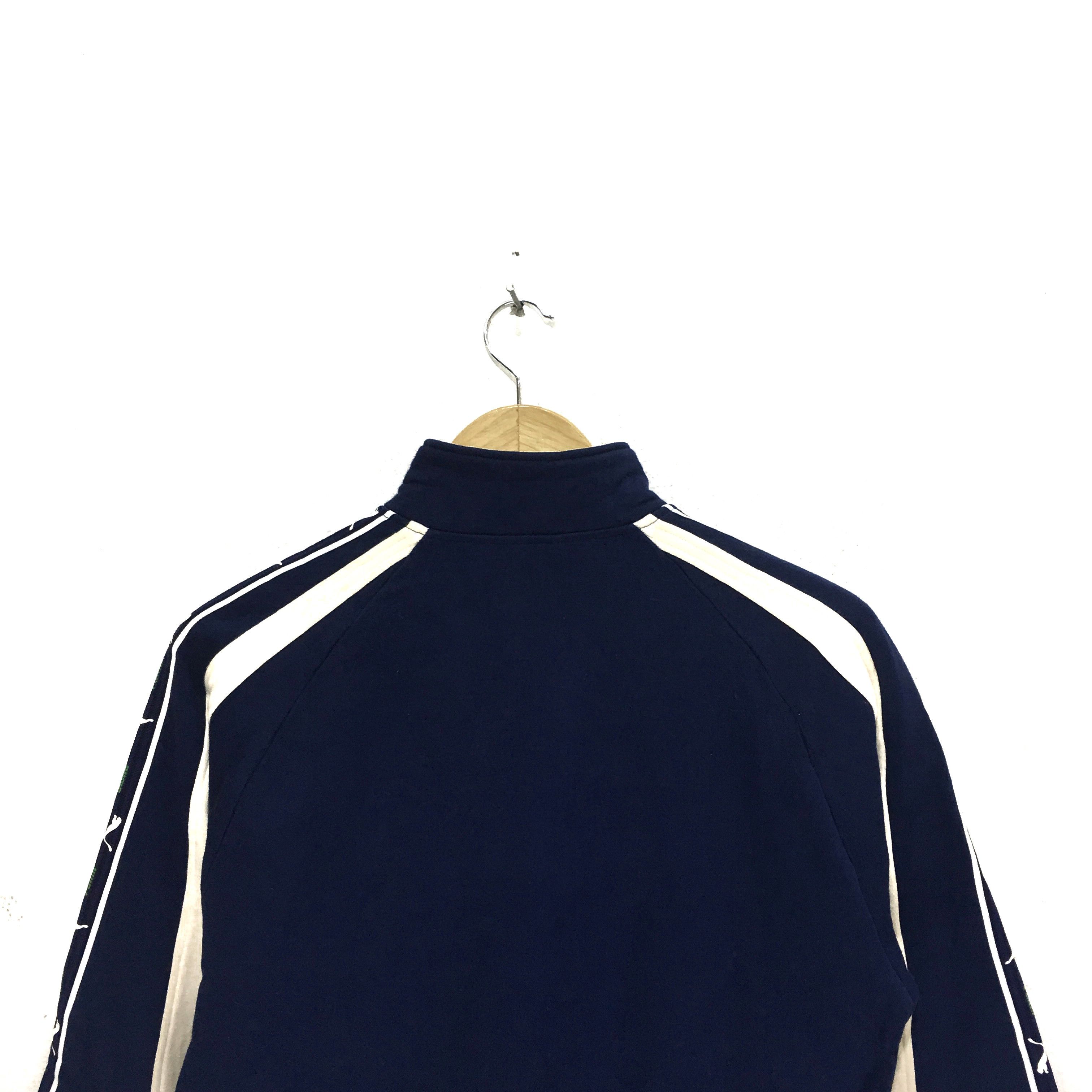 Puma PUMA Sweatshirt Dark Blue Color Pullover Jumper Sweater Size S / US 4 / IT 40 - 7 Thumbnail