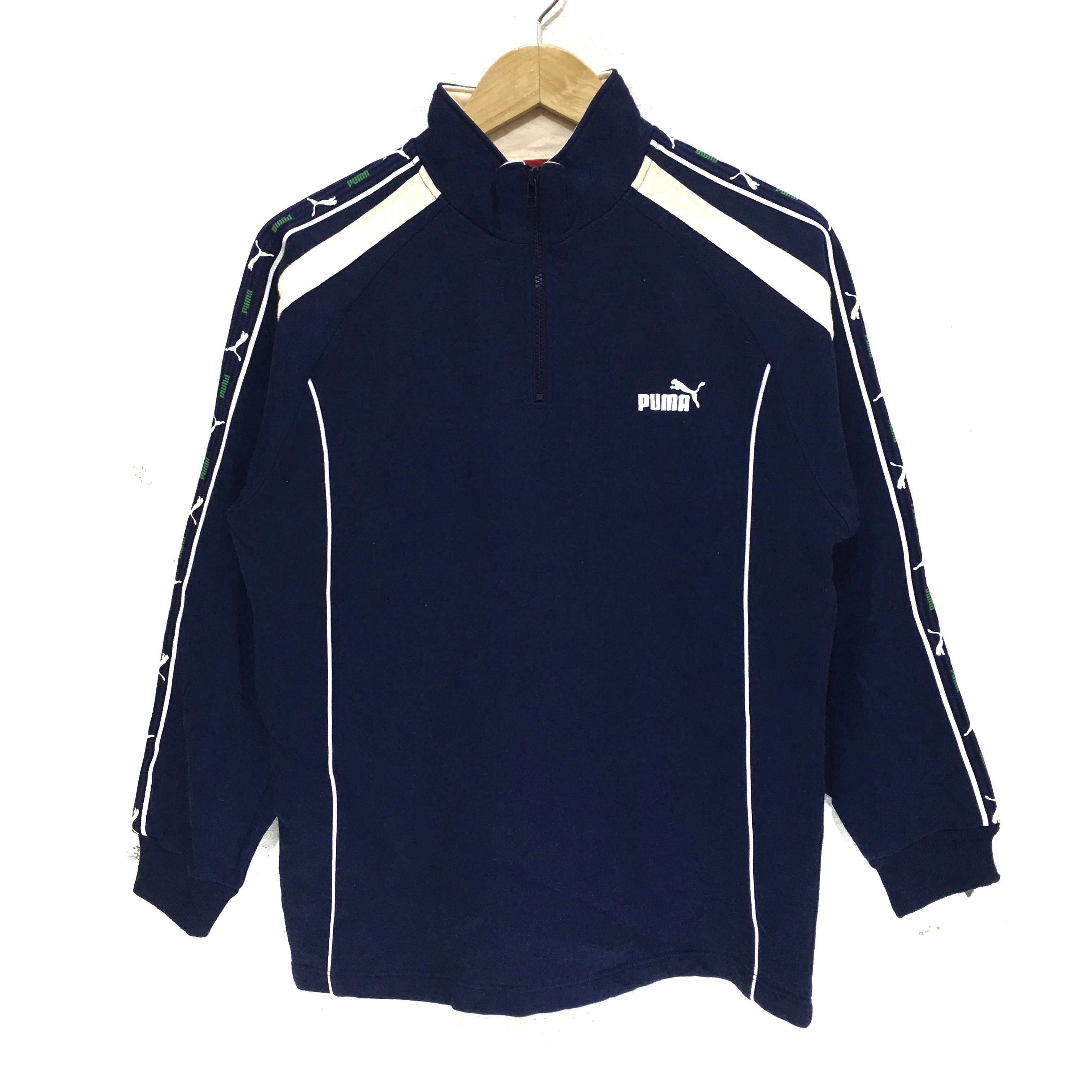 PUMA Sweatshirt Dark Blue Color Pullover Jumper Sweater