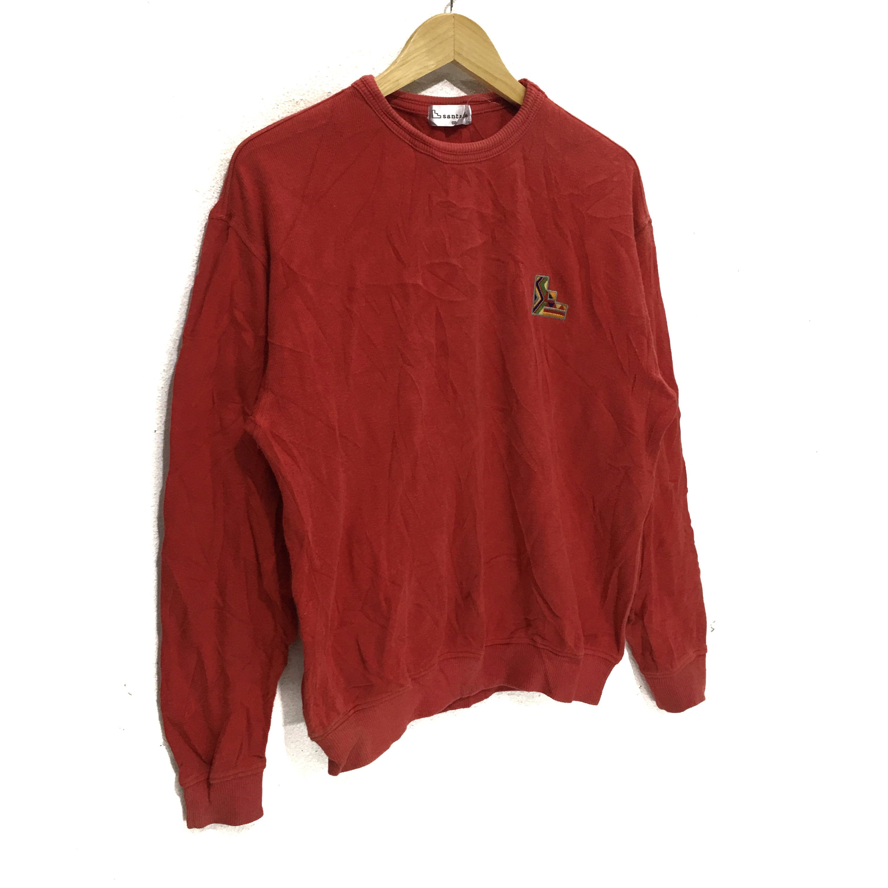 Japanese Brand × Vintage Vtg SANTA FE Made In Japan Sweatshirt Embroidery Sweater Size US M / EU 48-50 / 2 - 4 Thumbnail