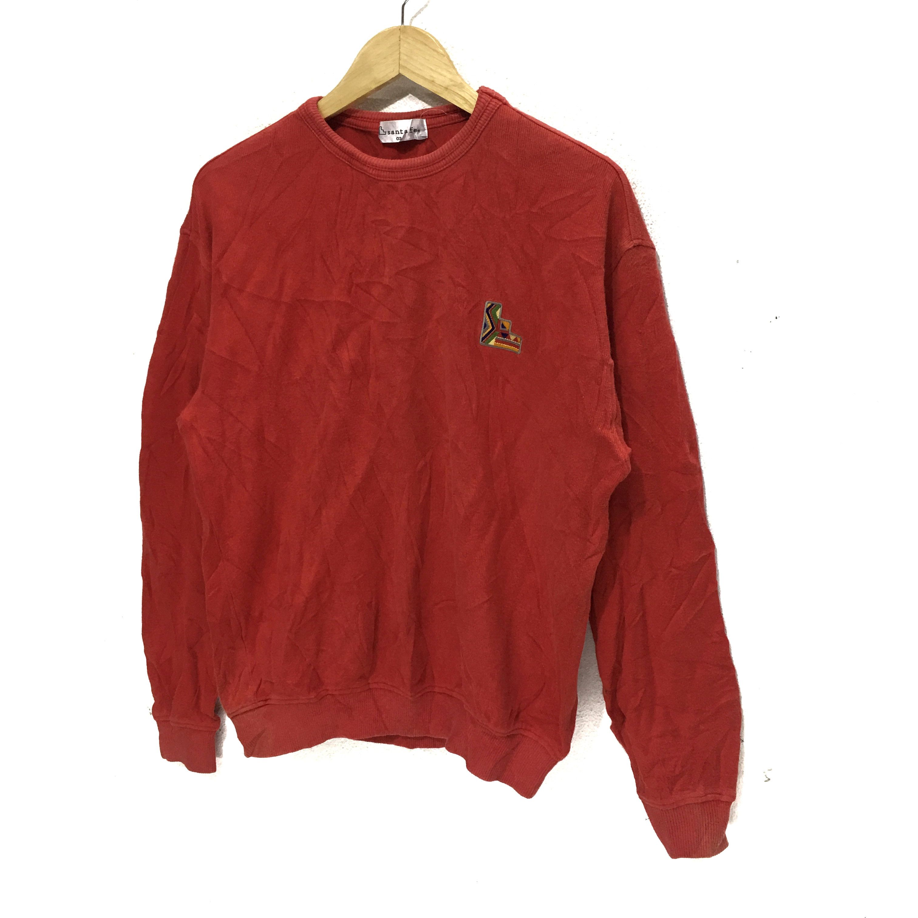 Japanese Brand × Vintage Vtg SANTA FE Made In Japan Sweatshirt Embroidery Sweater Size US M / EU 48-50 / 2 - 5 Thumbnail