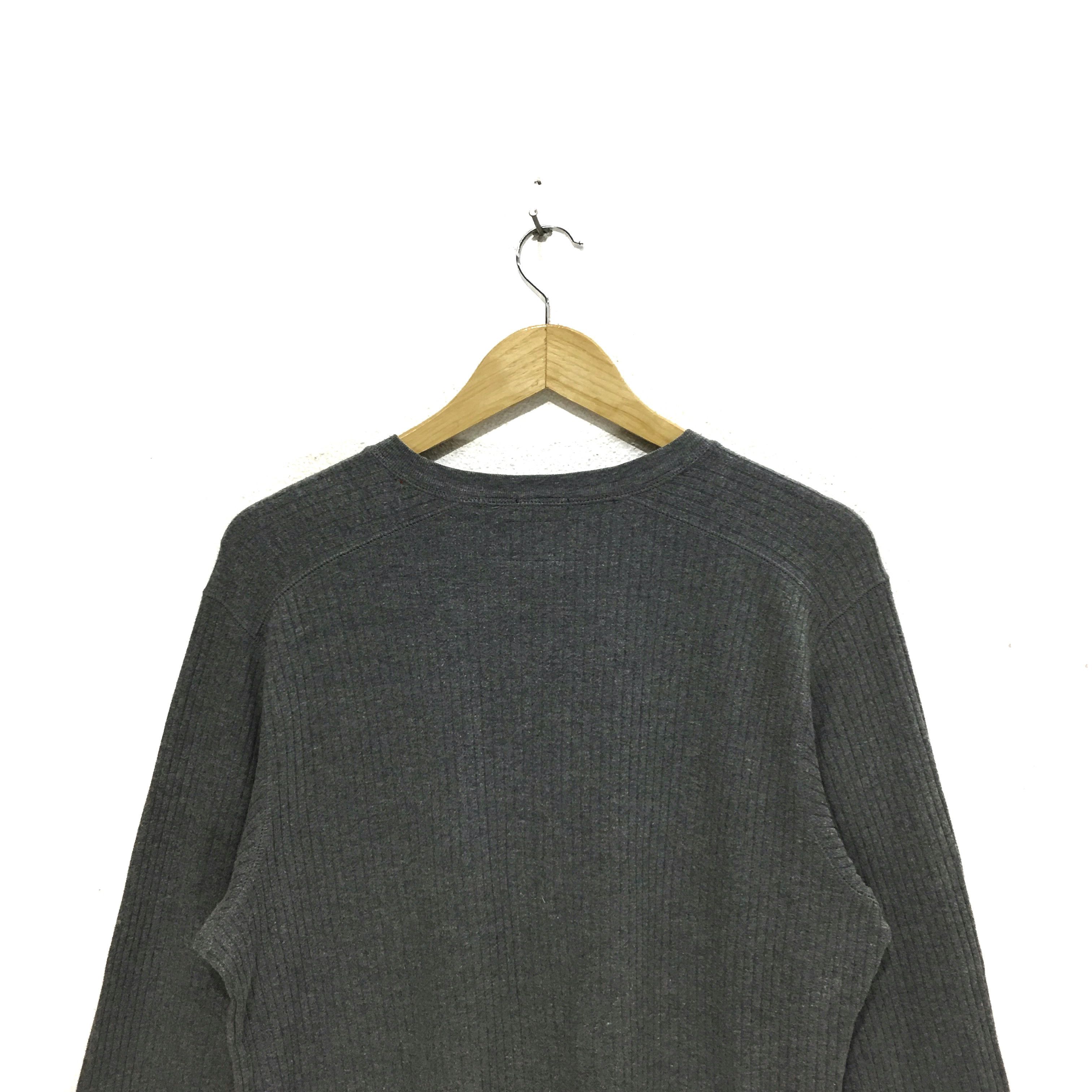 Abercrombie & Fitch ABERCROMBIE & FITCH V Neck Gray Sweatshirt Sweater Size L / US 10 / IT 46 - 7 Thumbnail