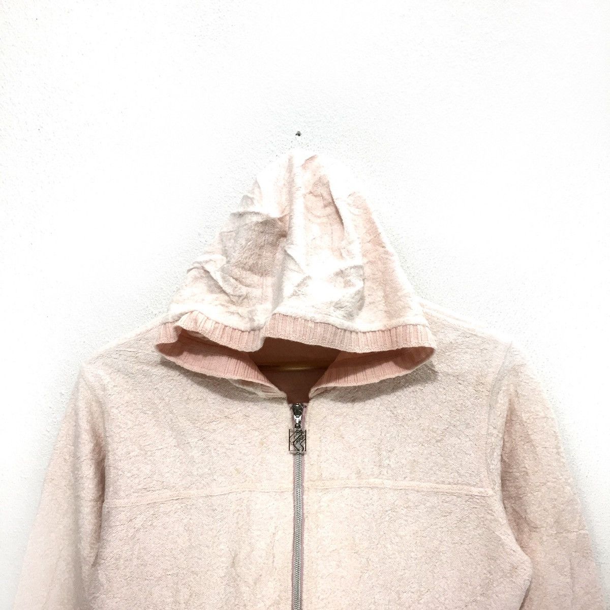Fila FILA Logo Pink Fleece Hoodie Jacket Sweatshirt Sweater Borg Size L / US 10 / IT 46 - 2 Thumbnail