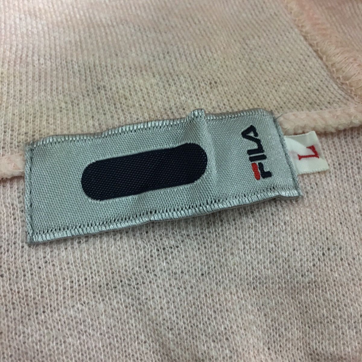 Fila FILA Logo Pink Fleece Hoodie Jacket Sweatshirt Sweater Borg Size L / US 10 / IT 46 - 9 Thumbnail