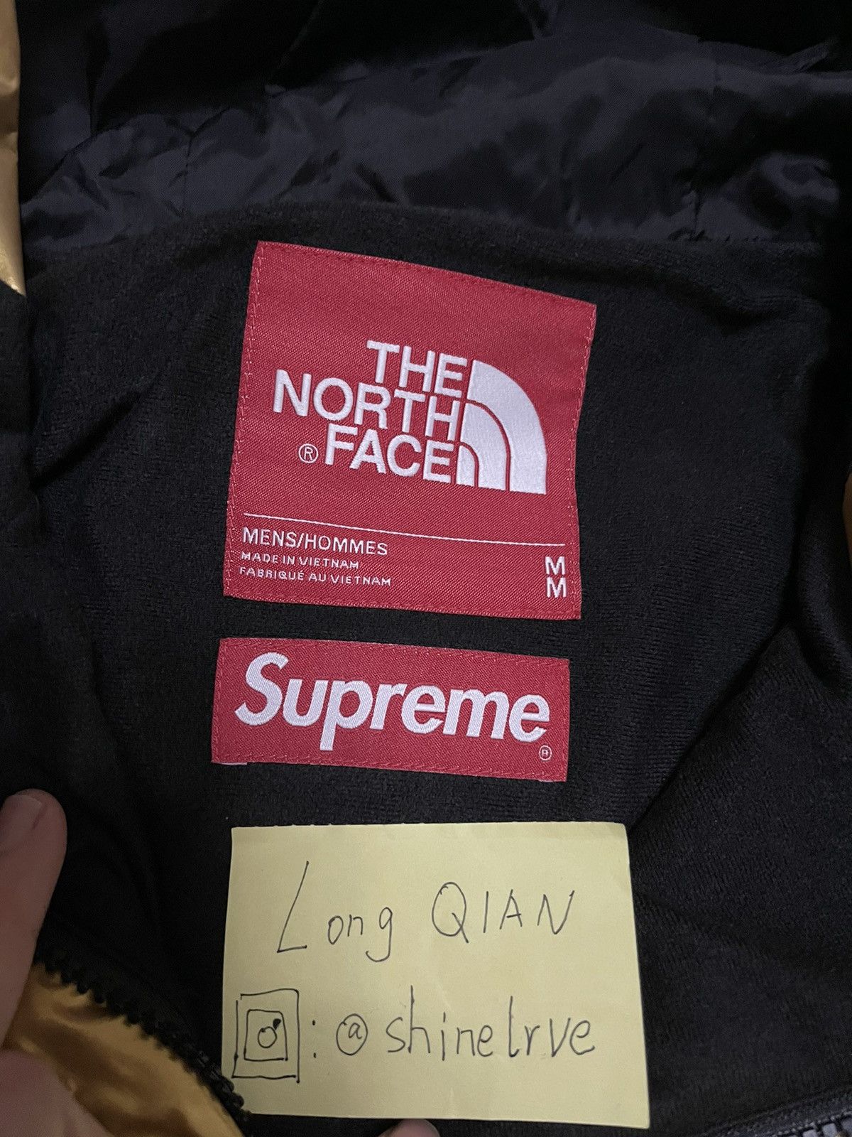 Supreme × The North Face Supreme tnf the north face metallic mountain parka gold Size US M / EU 48-50 / 2 - 3 Thumbnail