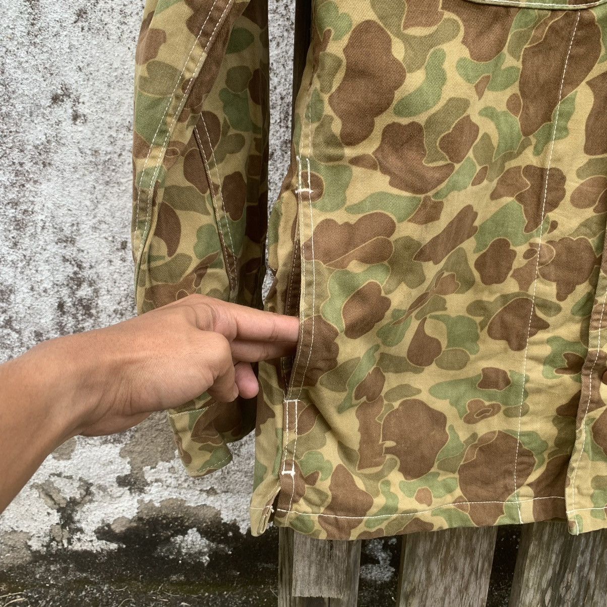 Vintage VINTAGE Y2K FROG SKIN CAMO ARMY HOODIE JAPANESE RARE JACKET Size US S / EU 44-46 / 1 - 4 Thumbnail