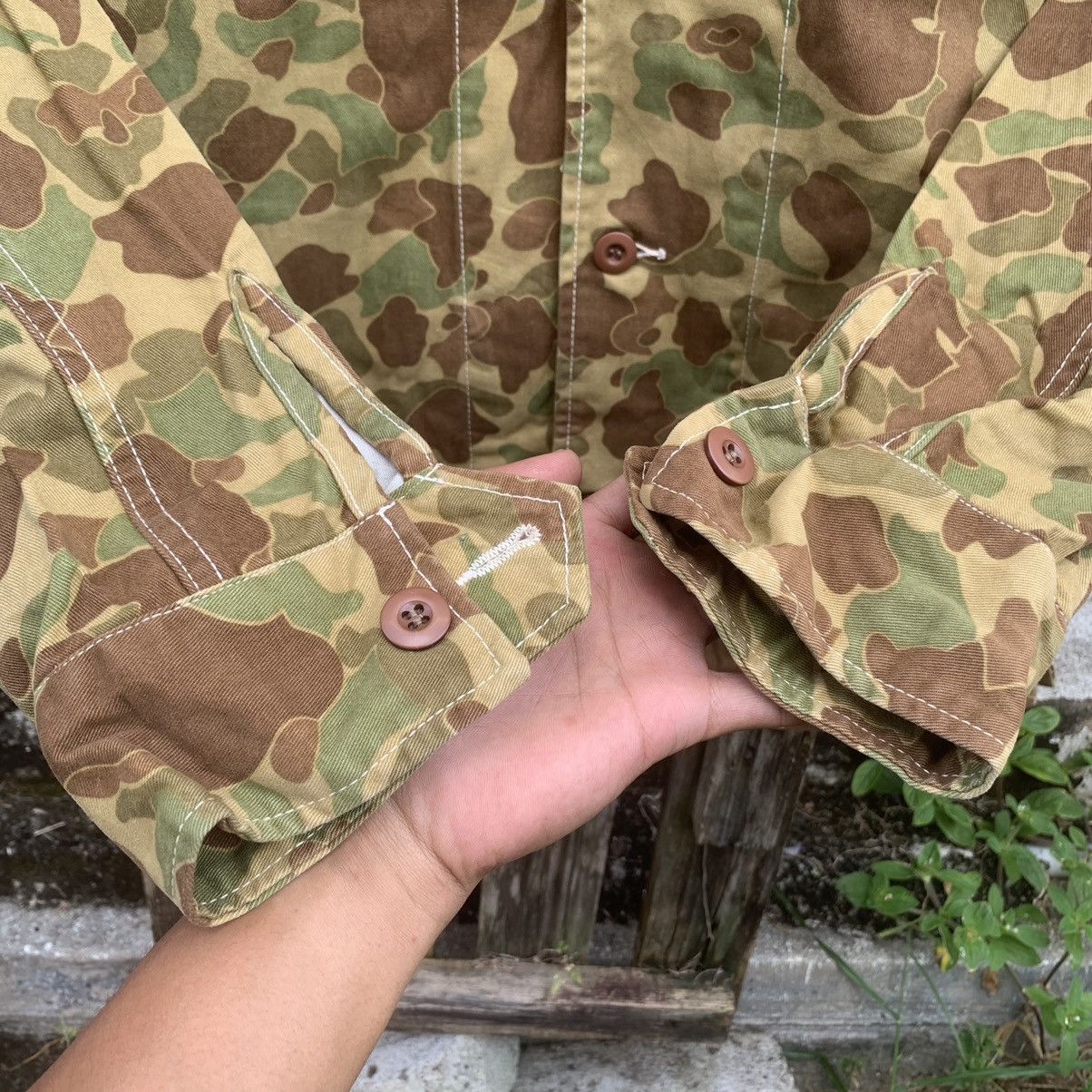 Vintage VINTAGE Y2K FROG SKIN CAMO ARMY HOODIE JAPANESE RARE JACKET Size US S / EU 44-46 / 1 - 6 Thumbnail
