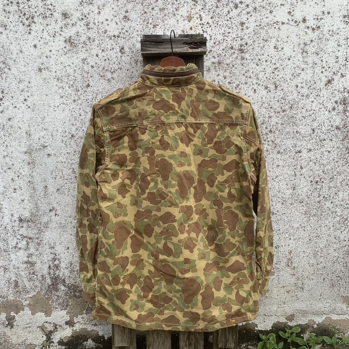 Vintage VINTAGE Y2K FROG SKIN CAMO ARMY HOODIE JAPANESE RARE JACKET Size US S / EU 44-46 / 1 - 9 Thumbnail