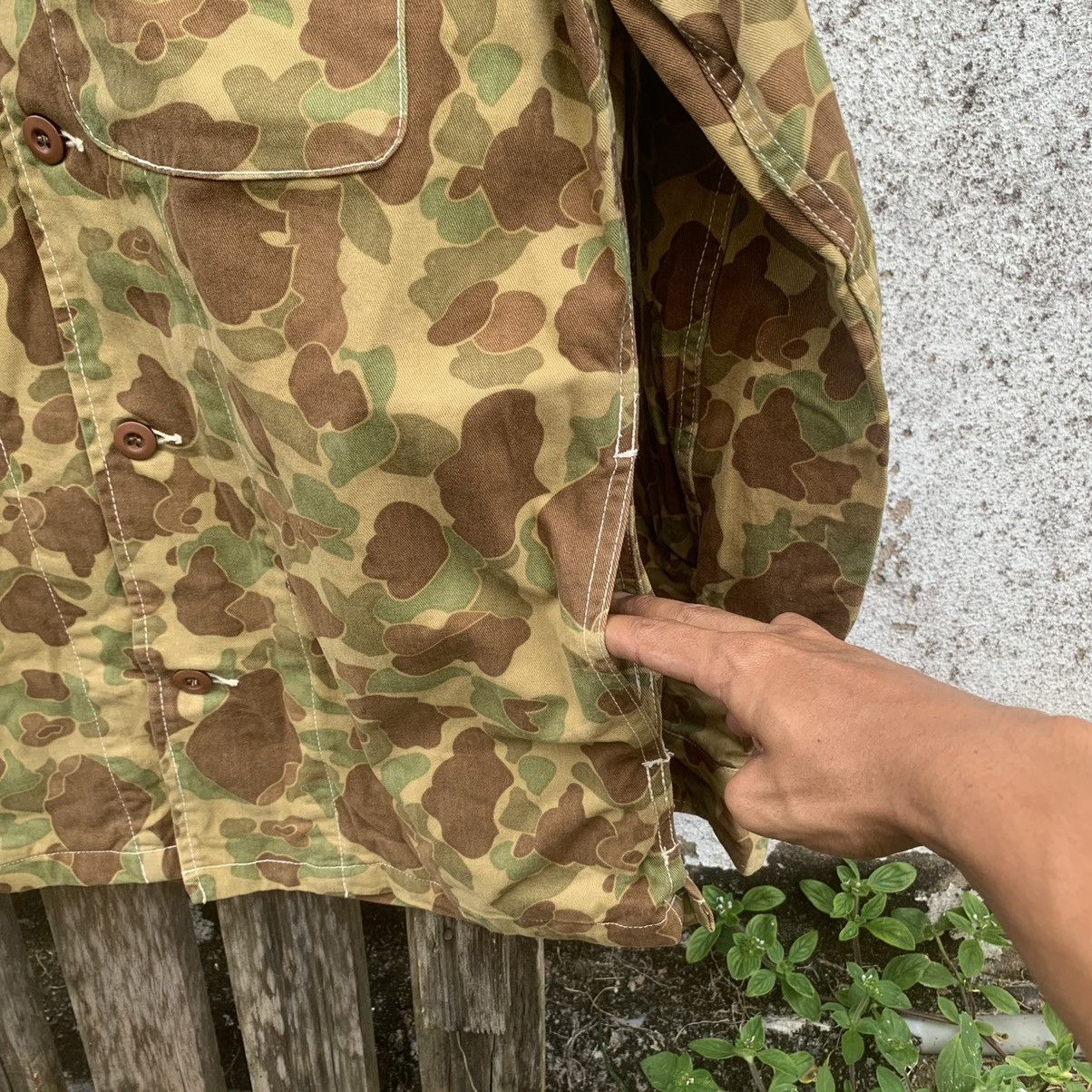 Vintage VINTAGE Y2K FROG SKIN CAMO ARMY HOODIE JAPANESE RARE JACKET Size US S / EU 44-46 / 1 - 5 Thumbnail