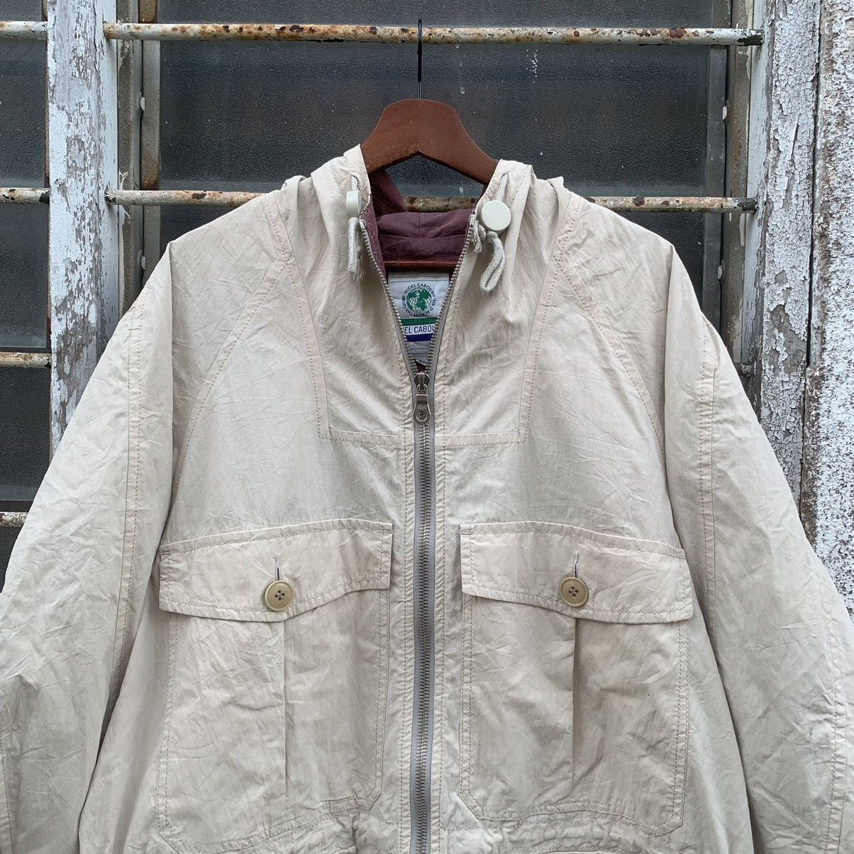 Japanese Brand × Nigel Cabourn VINTAGE NIGEL CABOURN HOODIE RIRI ZIPPER BIG POCKET JACKET Size US L / EU 52-54 / 3 - 3 Thumbnail