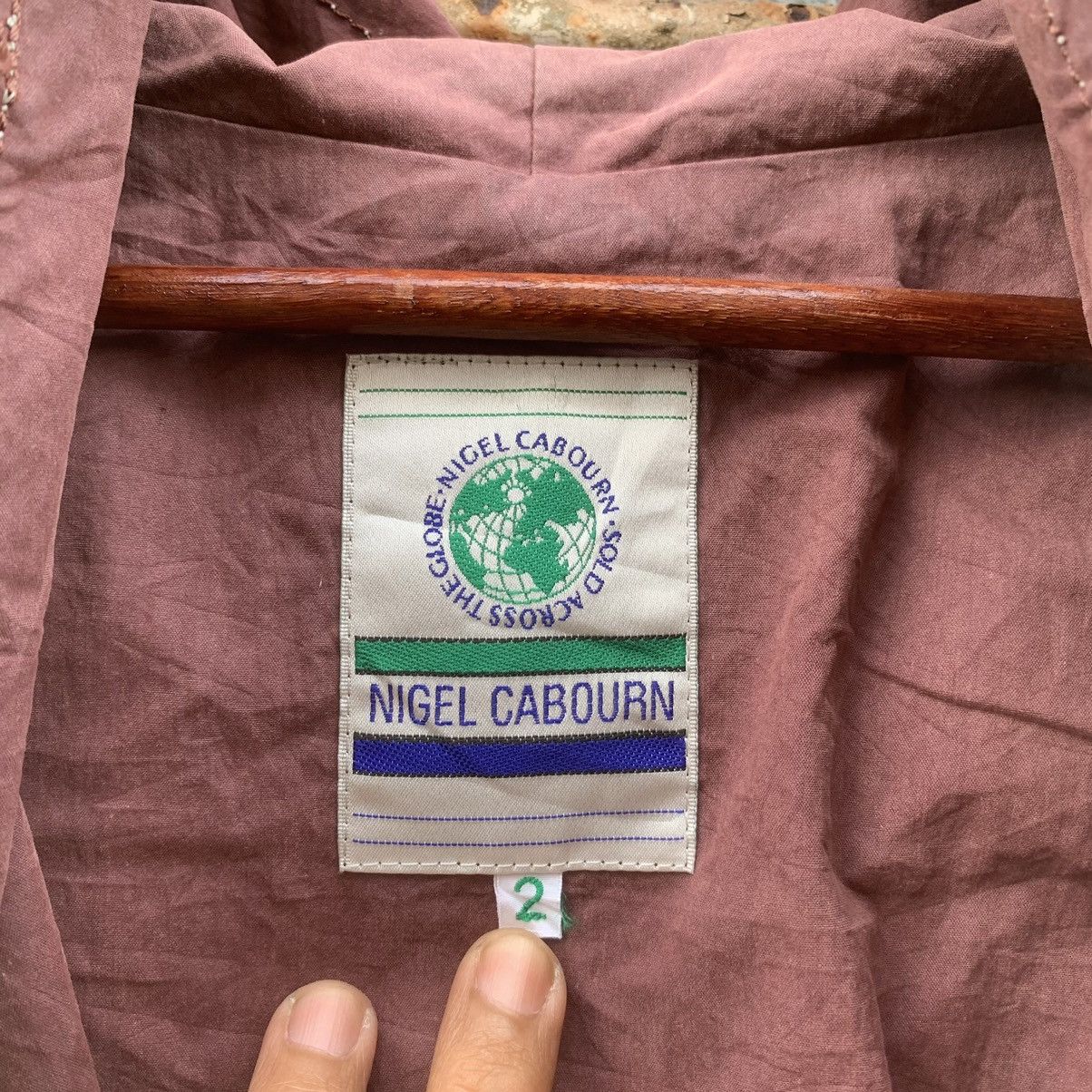 Japanese Brand × Nigel Cabourn VINTAGE NIGEL CABOURN HOODIE RIRI ZIPPER BIG POCKET JACKET Size US L / EU 52-54 / 3 - 6 Thumbnail