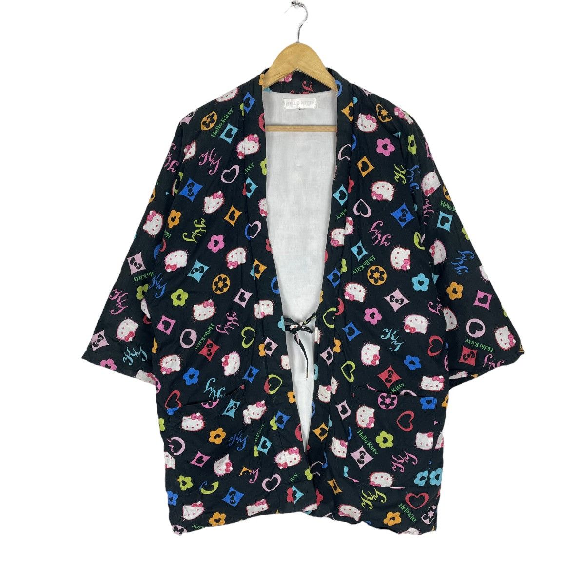 ☀️HELLO KITTY SHORT SLEEVE KIMONO INSPIRED LOUIS VUITTON