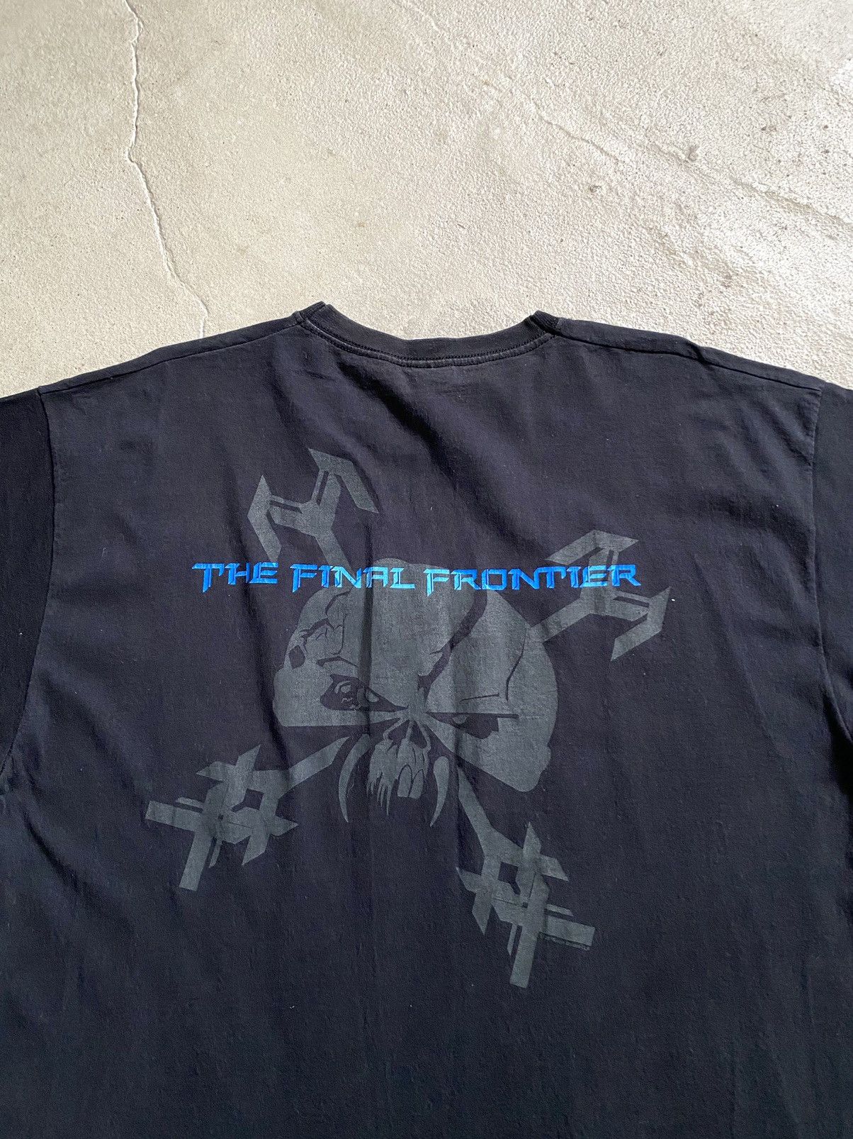 Band Tees × Iron Maiden × Vintage 00’s Vintage Iron Maiden The Final Frontier T Shirt Y2K Size US XL / EU 56 / 4 - 12 Thumbnail