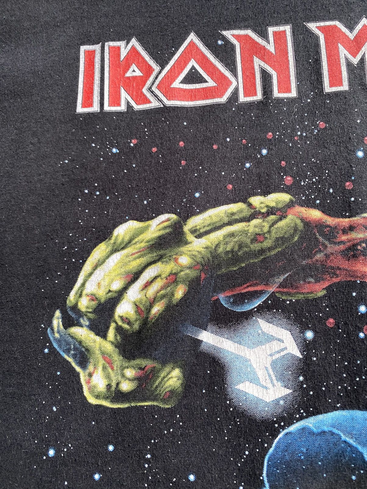 Band Tees × Iron Maiden × Vintage 00’s Vintage Iron Maiden The Final Frontier T Shirt Y2K Size US XL / EU 56 / 4 - 7 Thumbnail