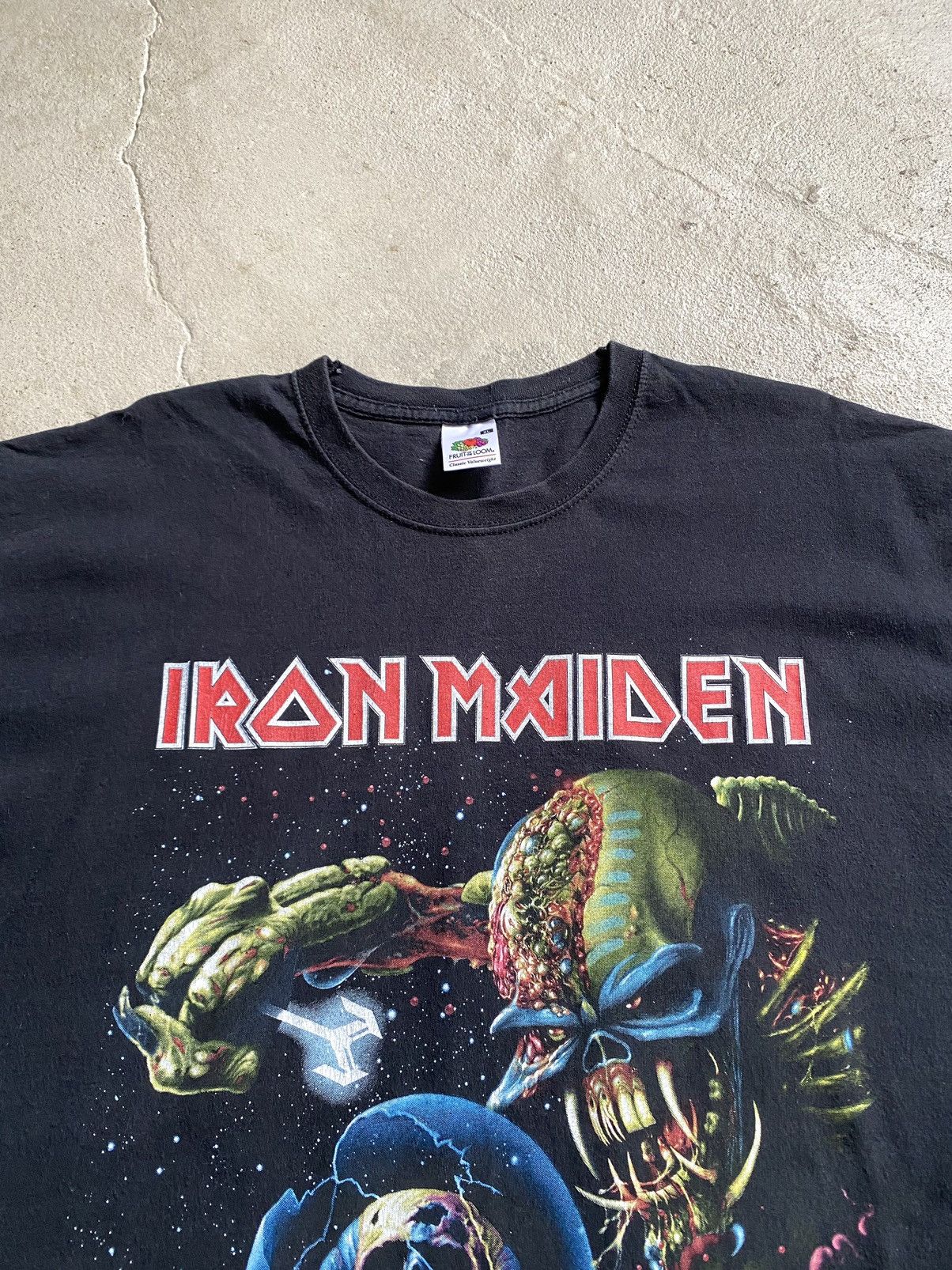 Band Tees × Iron Maiden × Vintage 00’s Vintage Iron Maiden The Final Frontier T Shirt Y2K Size US XL / EU 56 / 4 - 6 Thumbnail