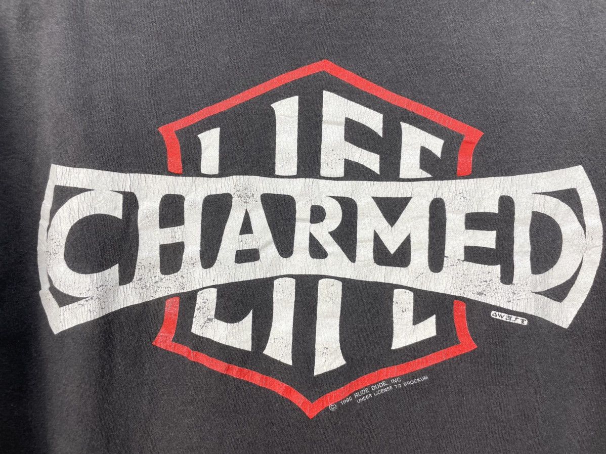 Band Tees Vintage 90s Billy Idol Charmed Life World Tour 90/91 t shirt Size US L / EU 52-54 / 3 - 5 Thumbnail