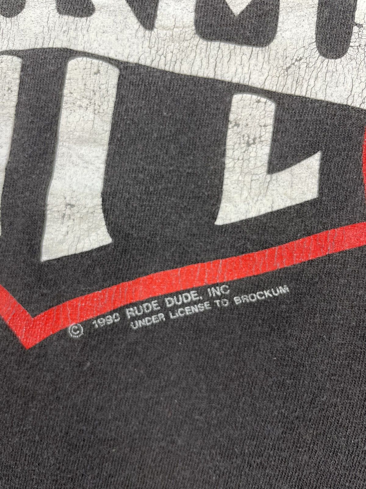 Band Tees Vintage 90s Billy Idol Charmed Life World Tour 90/91 t shirt Size US L / EU 52-54 / 3 - 7 Thumbnail