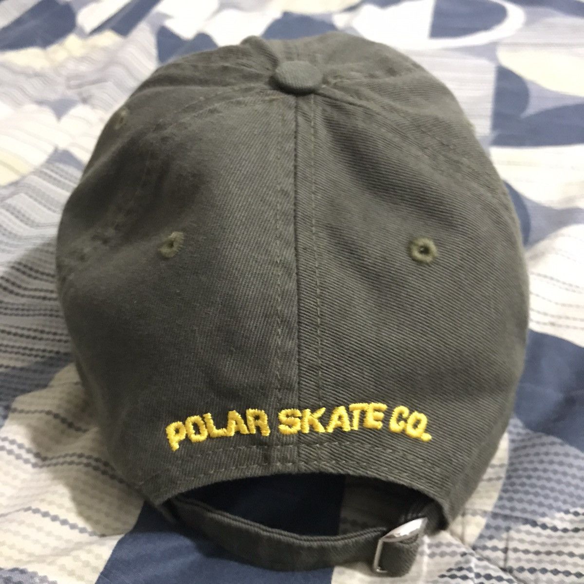 Polar Skate Co. Polar Skate Co. Dane Face Cap Army Green Size ONE SIZE - 2 Thumbnail