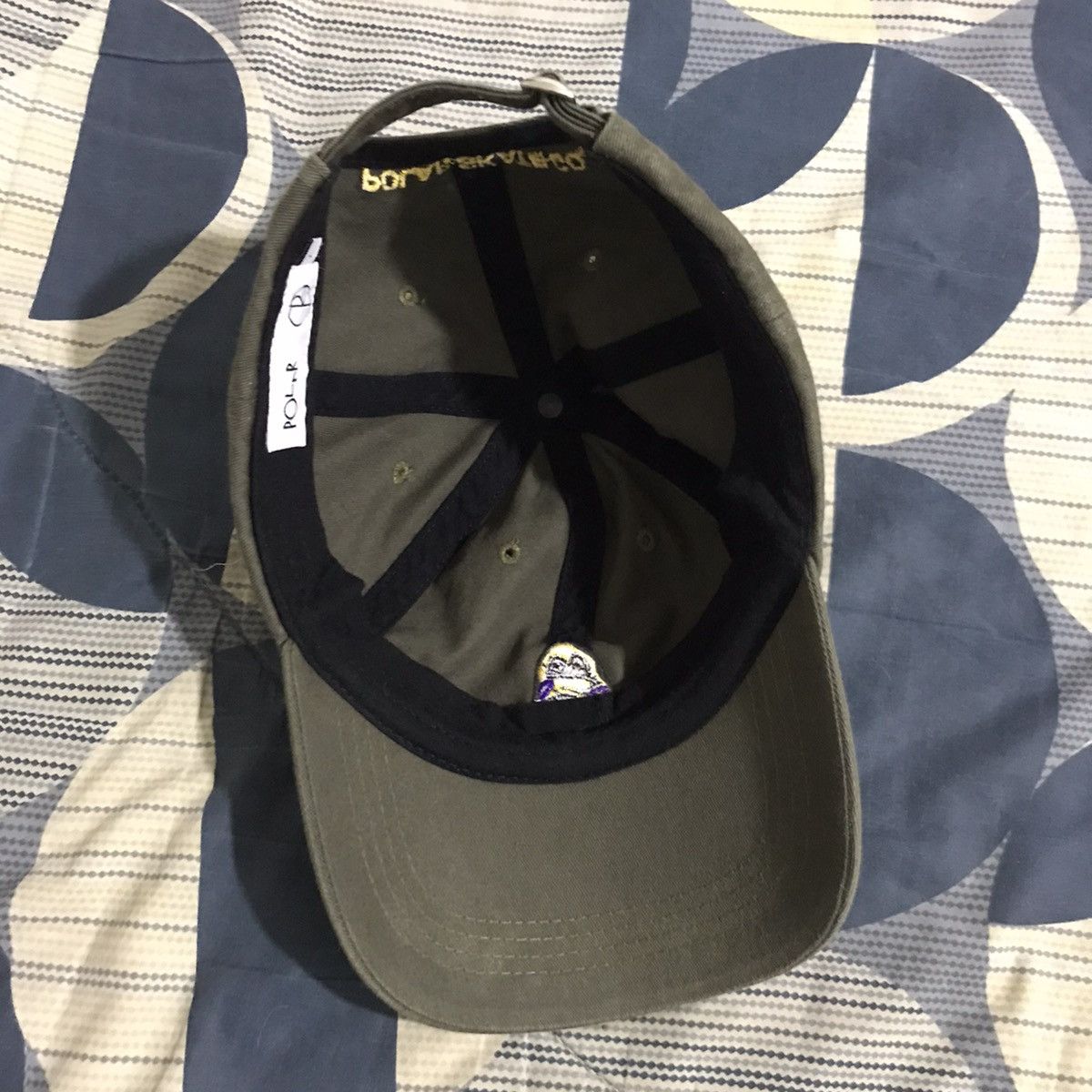 Polar Skate Co. Polar Skate Co. Dane Face Cap Army Green Size ONE SIZE - 3 Thumbnail