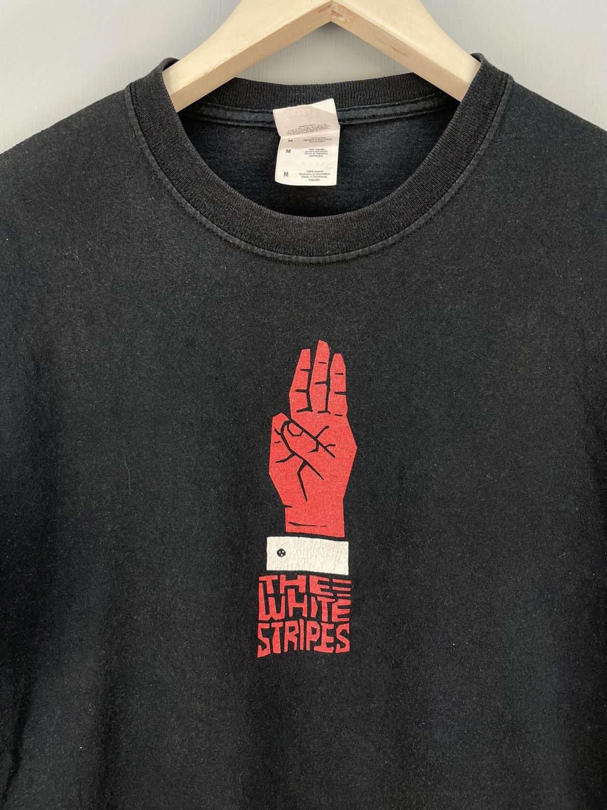 Band Tees × Vintage Vintage Y2K The White Stripes band t shirt Size US M / EU 48-50 / 2 - 3 Thumbnail