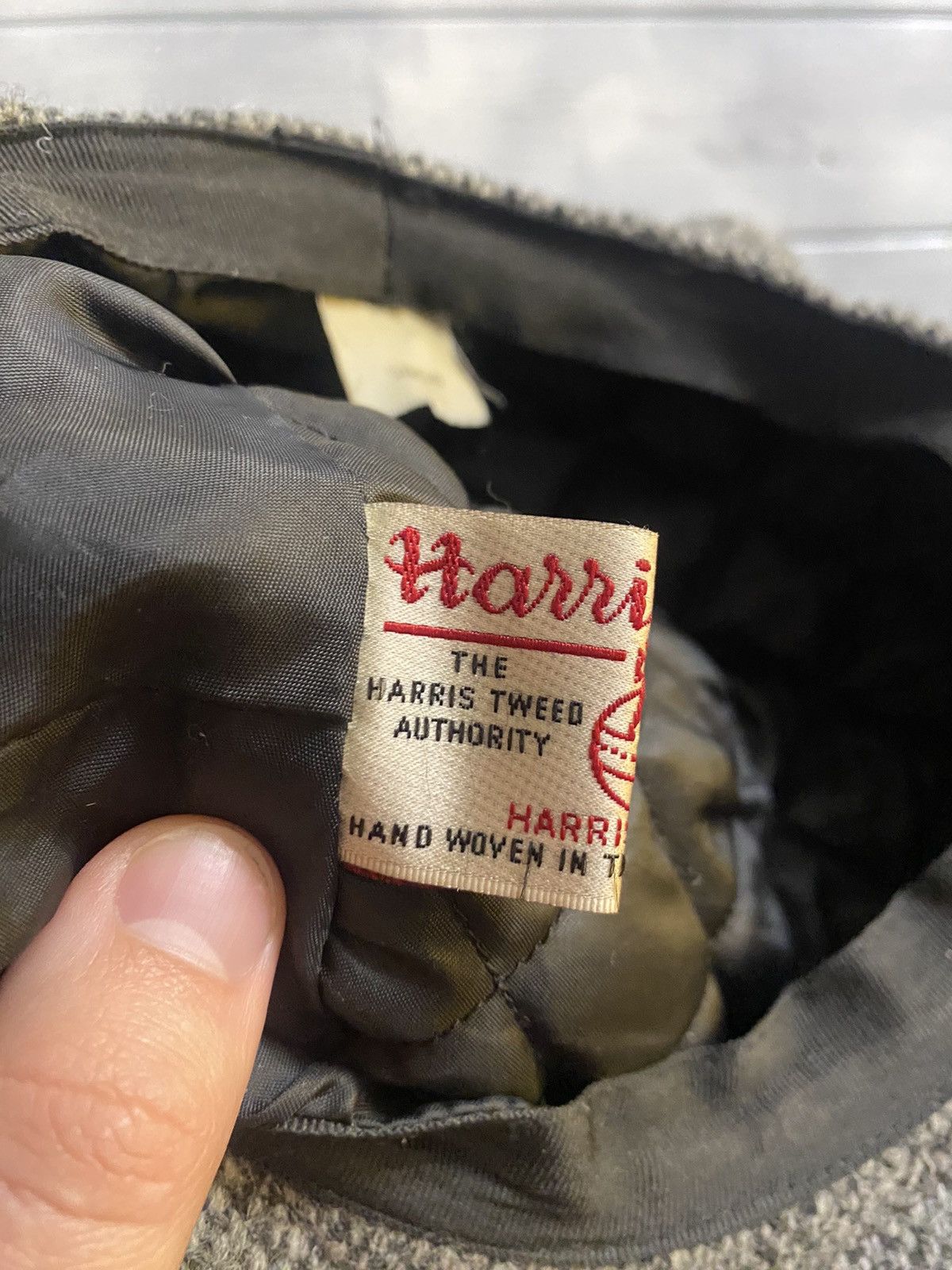 Harris Tweed Rare Vintage Hat Harris Tweed. Size ONE SIZE - 7 Thumbnail