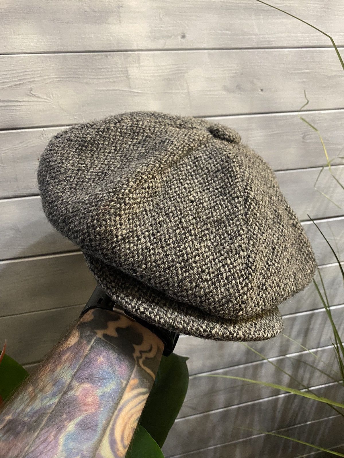 Harris Tweed Rare Vintage Hat Harris Tweed. Size ONE SIZE - 1 Thumbnail