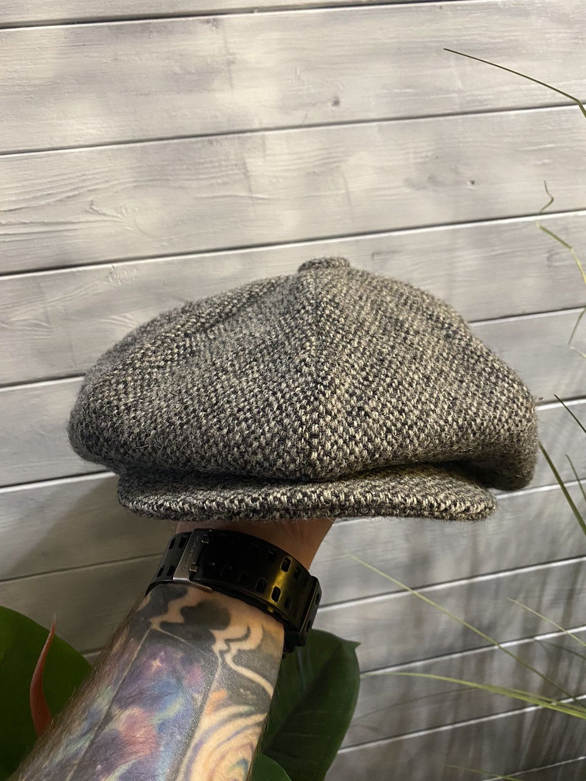 Harris Tweed Rare Vintage Hat Harris Tweed. Size ONE SIZE - 2 Thumbnail