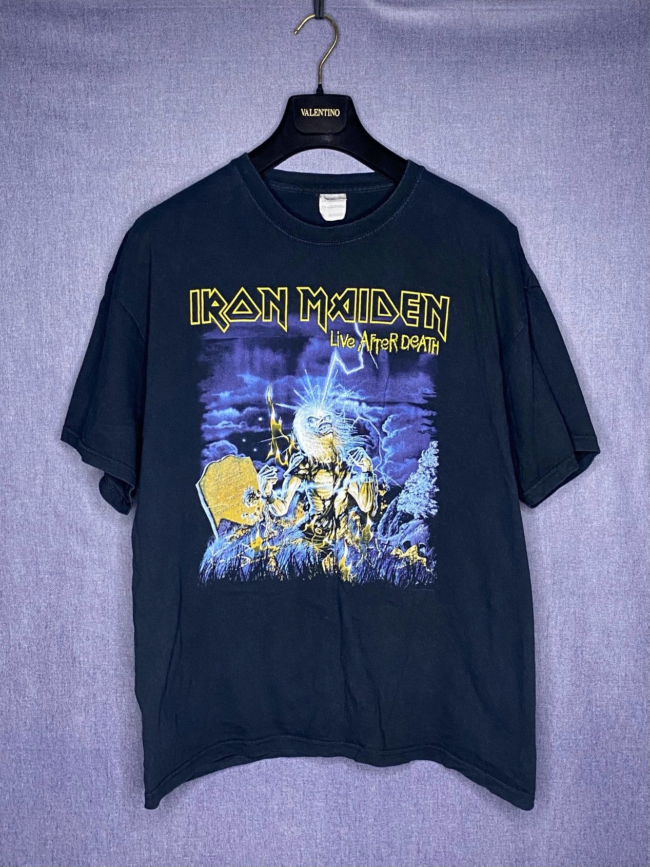 Band Tees × Metallica × Vintage Mettalica live after death vintage t shirt XL Size US XL / EU 56 / 4 - 1 Thumbnail