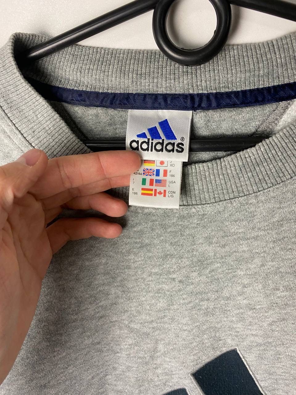 Vintage Adidas vintage sweatshirt size L Size US L / EU 52-54 / 3 - 3 Thumbnail