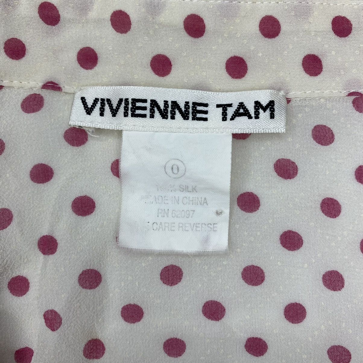 Vivienne Tam Vivienne Tam Silk Blouse Size XS / US 0-2 / IT 36-38 - 6 Thumbnail