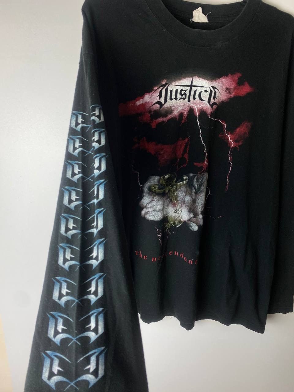 Vintage Justice Bang 90s vintage long sleeve size XL Size US XL / EU 56 / 4 - 4 Thumbnail