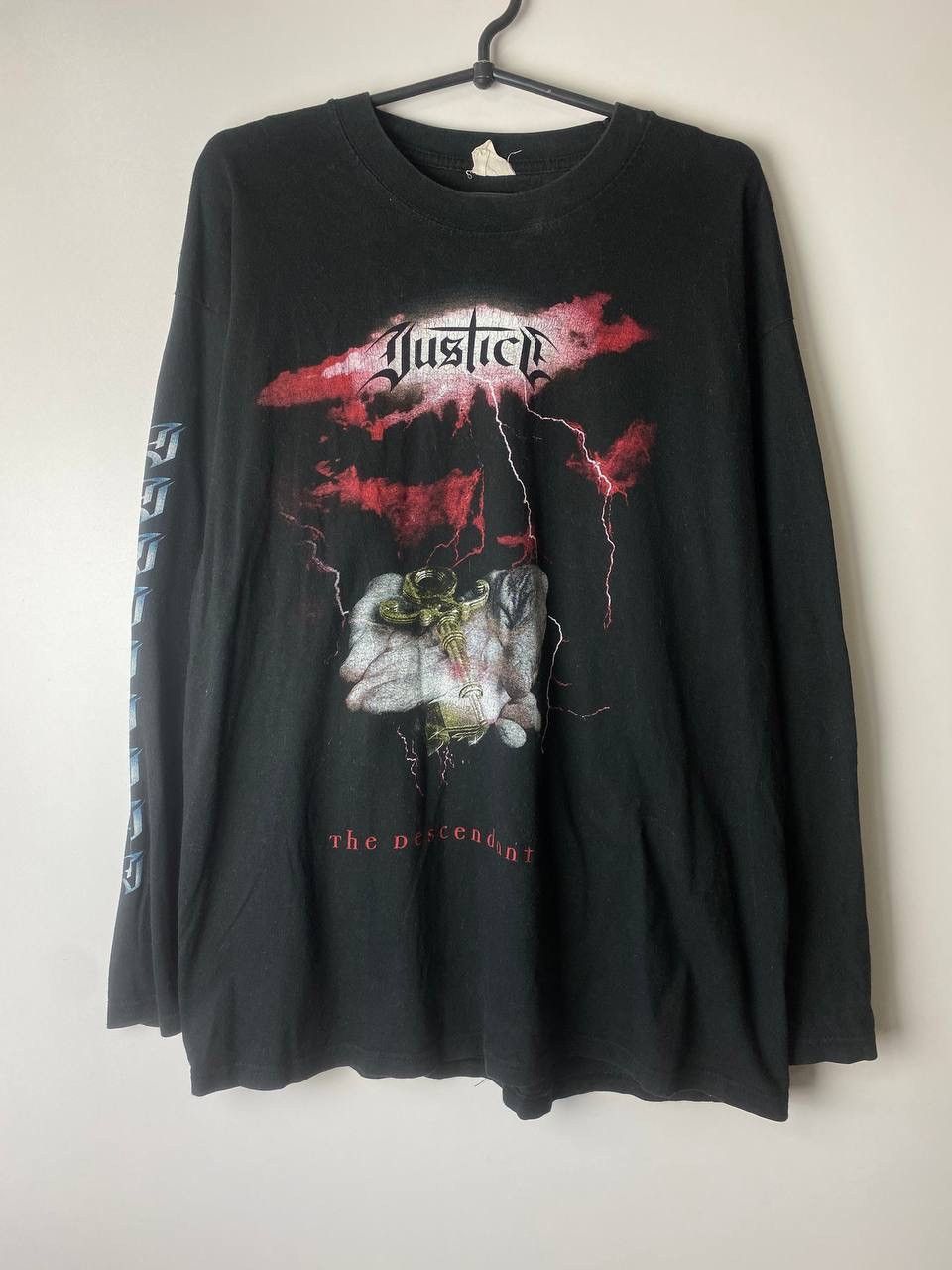Vintage Justice Bang 90s vintage long sleeve size XL Size US XL / EU 56 / 4 - 1 Thumbnail
