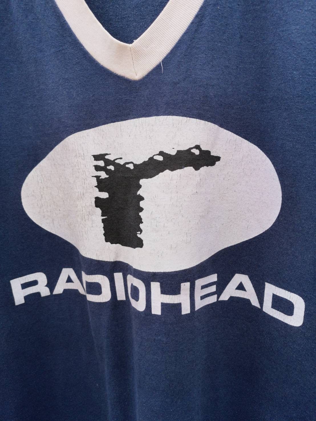 Band Tees × Vintage Rare. Vintage Radiohead Rock Band T-shirt Size US XL / EU 56 / 4 - 4 Thumbnail