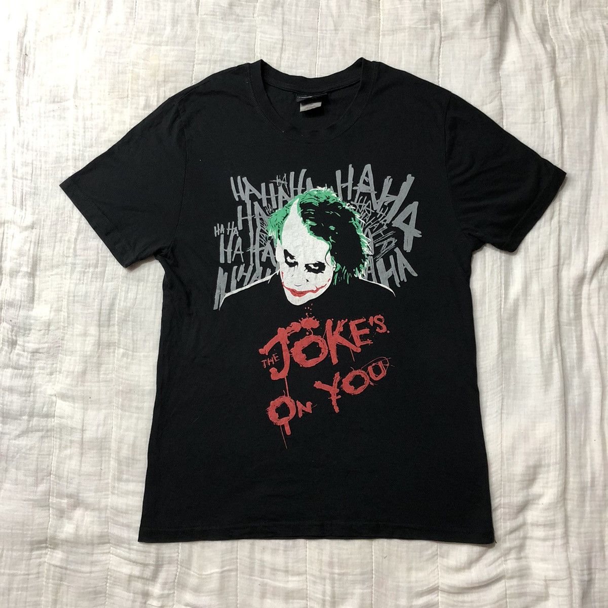 Vintage Joker Heath Ledger T Shirt Size US S / EU 44-46 / 1 - 2 Thumbnail