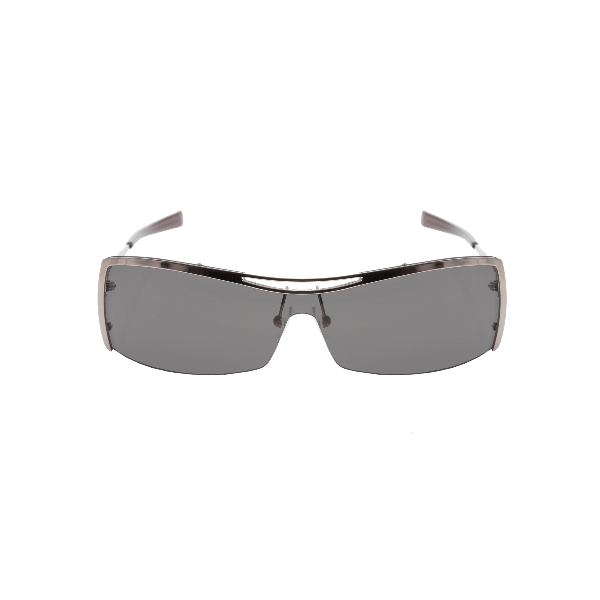 Oliver by Valentino 90's Silver Rectangular Sunglasses