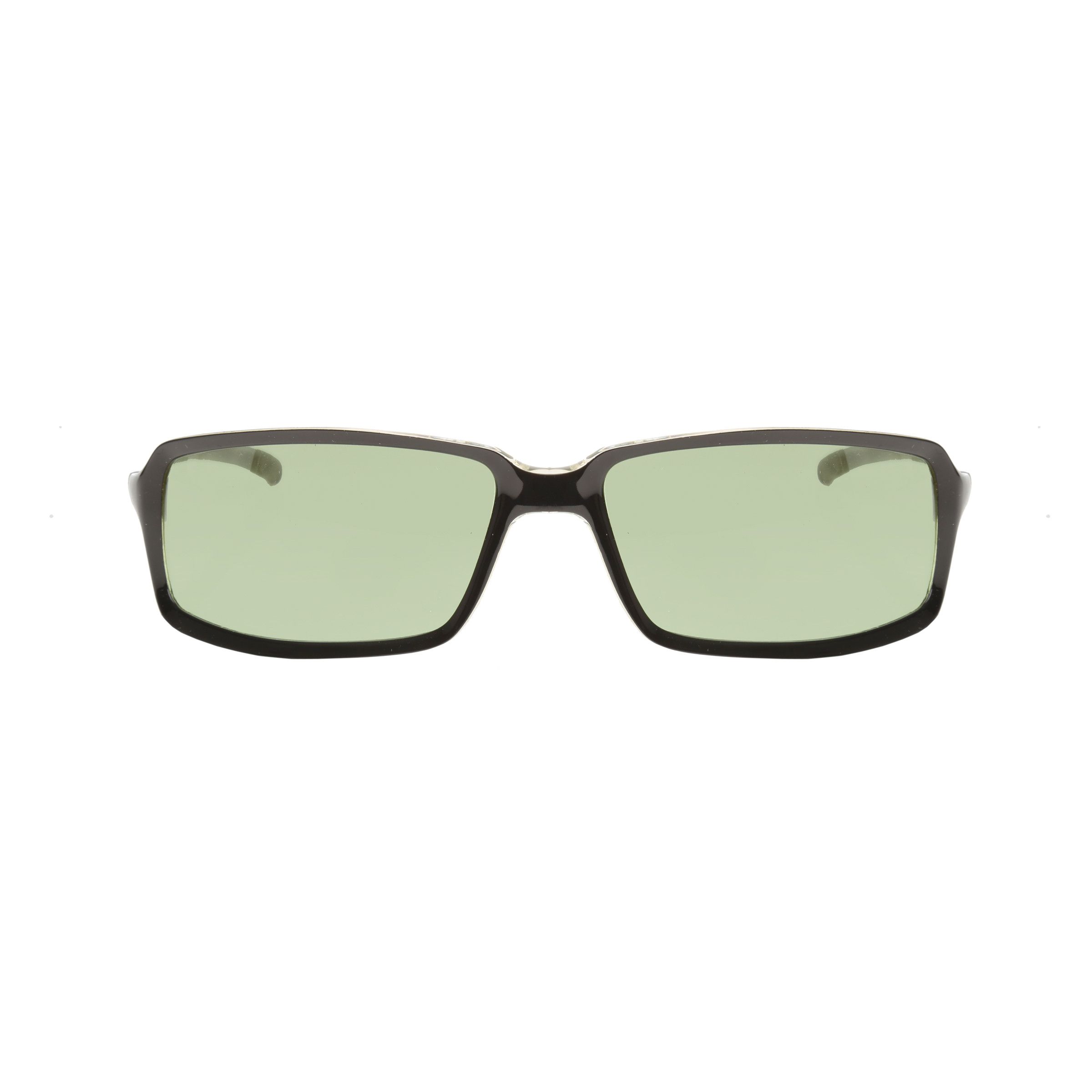 Valentino × Vintage Oliver by Valentino 90's Black & Mint Rectangular Sunglasses Size ONE SIZE - 1 Thumbnail