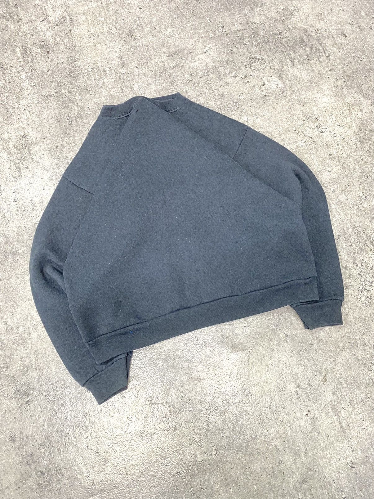 Russell Athletic 90s Blank Crewneck Sweatshirt Vintage Black Size US M / EU 48-50 / 2 - 1 Preview