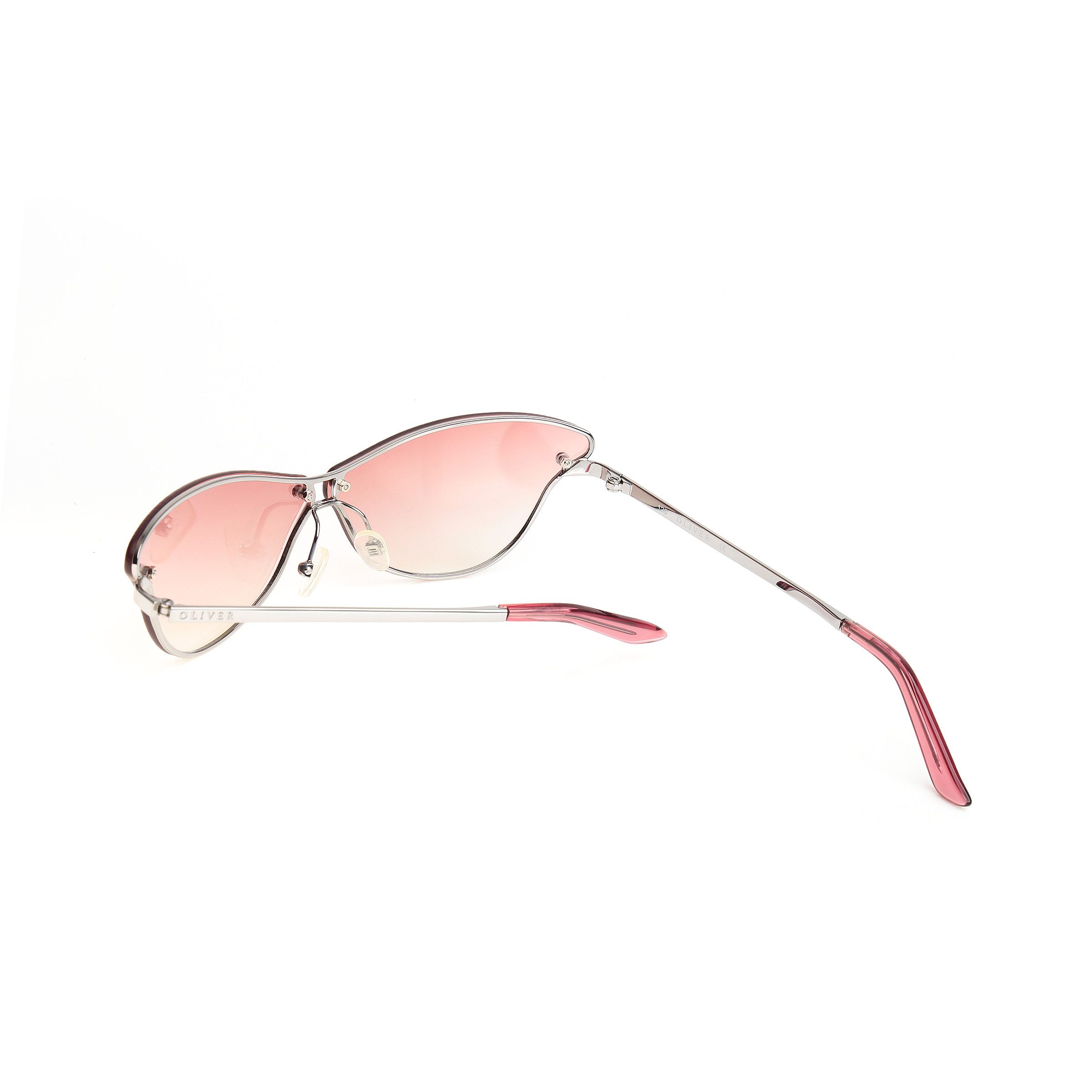 Valentino Oliver by Valentino 90's Pink Cat-Eye Sunglasses Size ONE SIZE - 3 Thumbnail