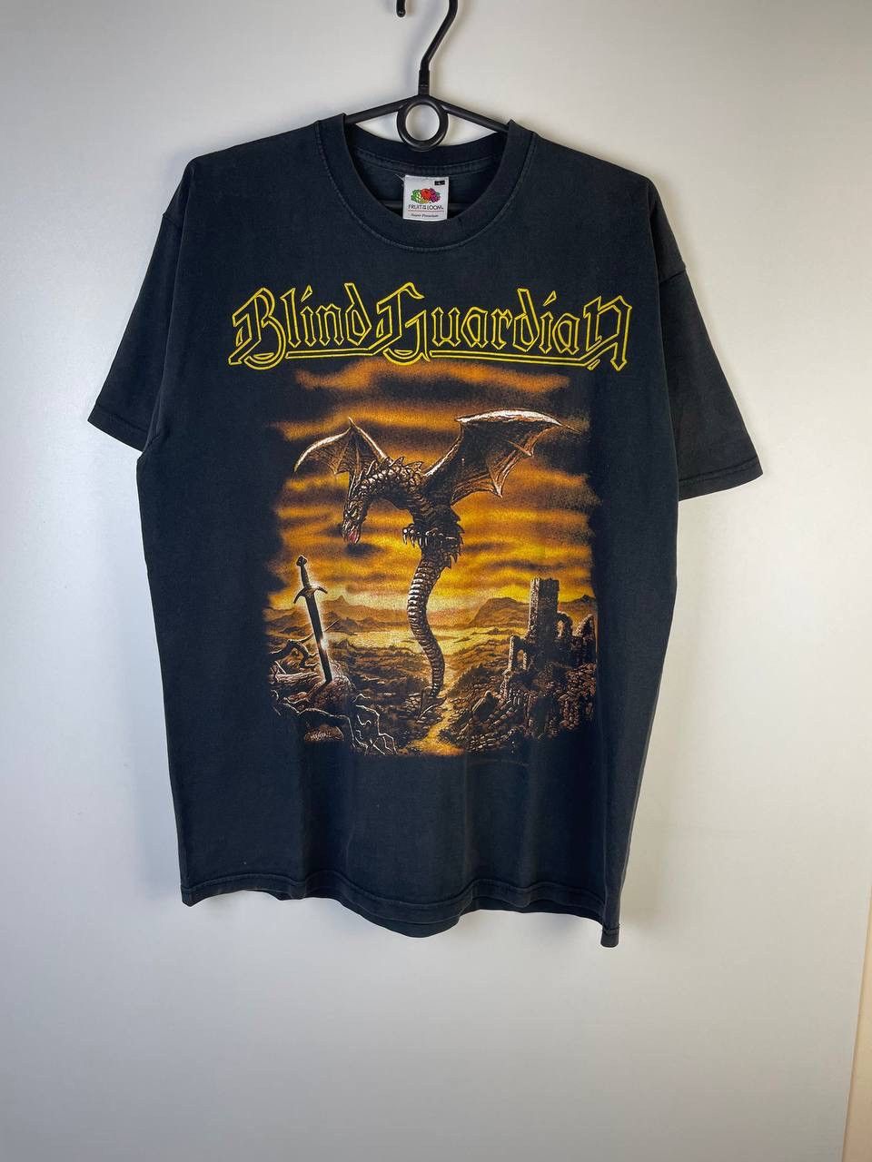 希少 90s BLIND GUARDIAN ヴィンテージ バンドTシャツ 当時物 90's Blind Guardian Band T-Shirt L程度 / ブラインドガーディアン
