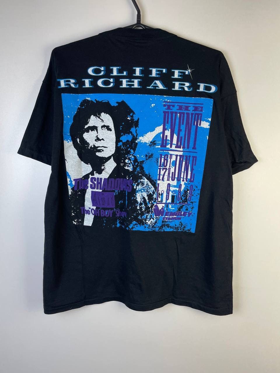 Vintage Cliff Richard 90s vintage t-shirt size L Size US L / EU 52-54 / 3 - 3 Thumbnail
